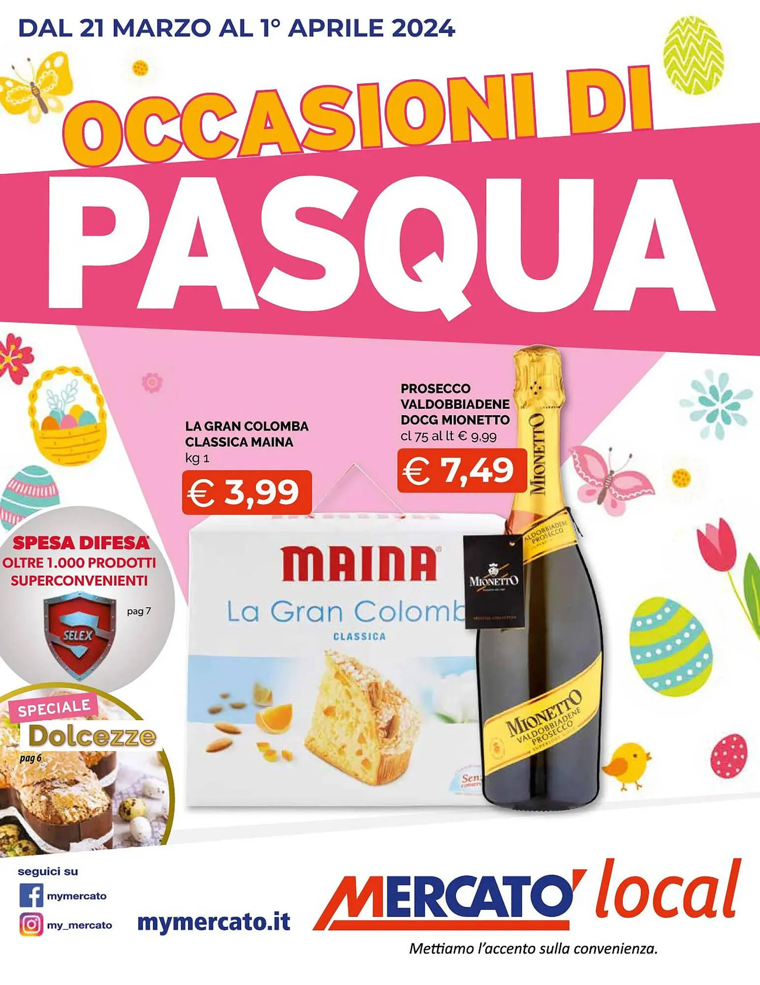 Volantino Mercatò Local da 21 marzo a 1 aprile di 2024 - Pagina del volantino 1