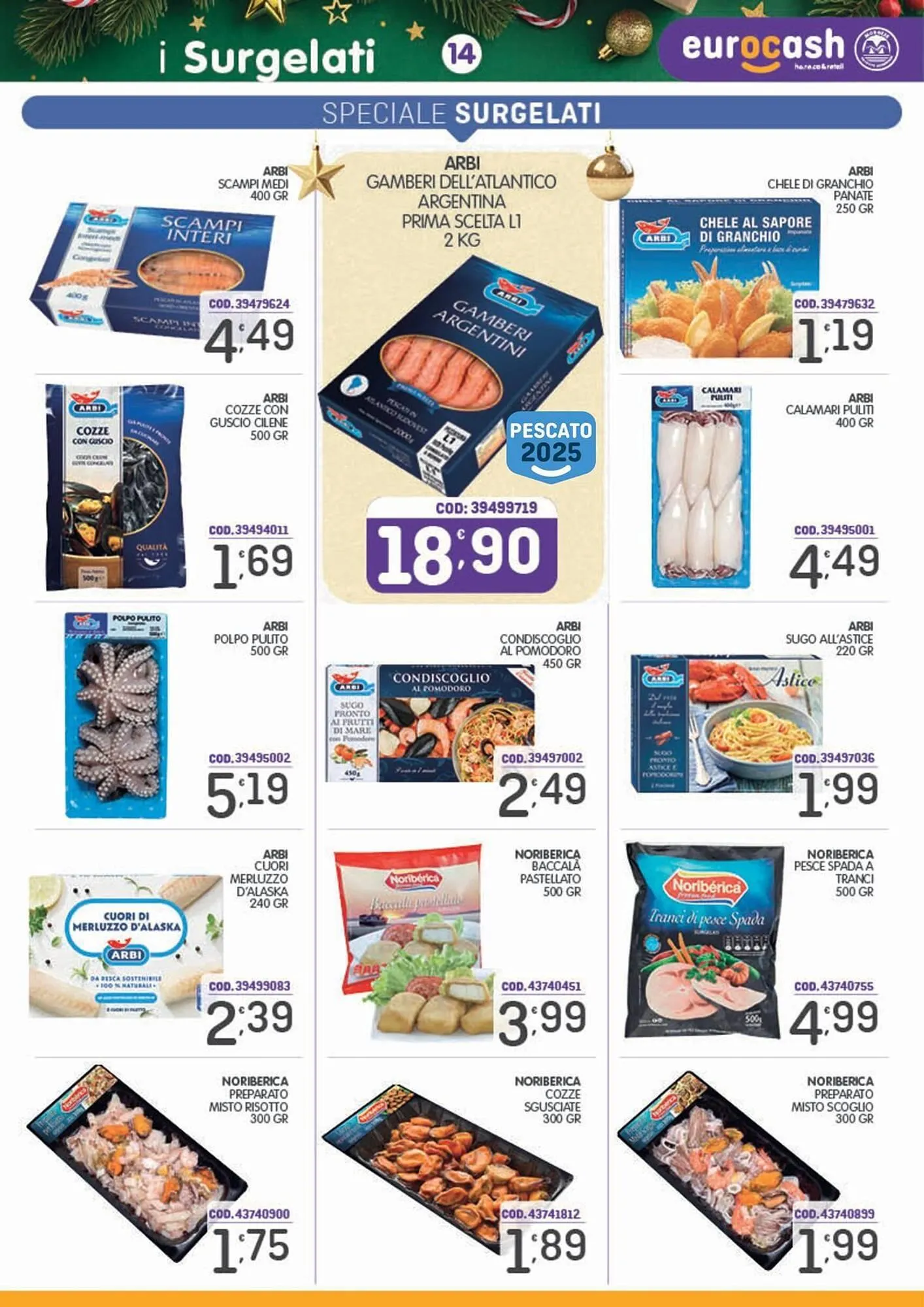 Volantino Eurocash da 8 dicembre a 24 dicembre di 2025 - Pagina del volantino 14