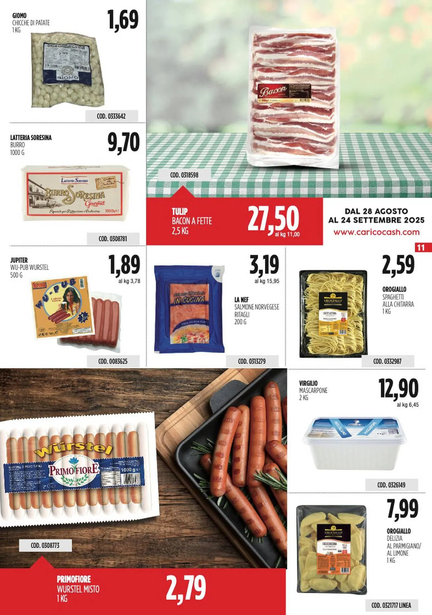 Volantino Carico Cash & Carry da 28 agosto a 24 settembre di 2025 - Pagina del volantino 11
