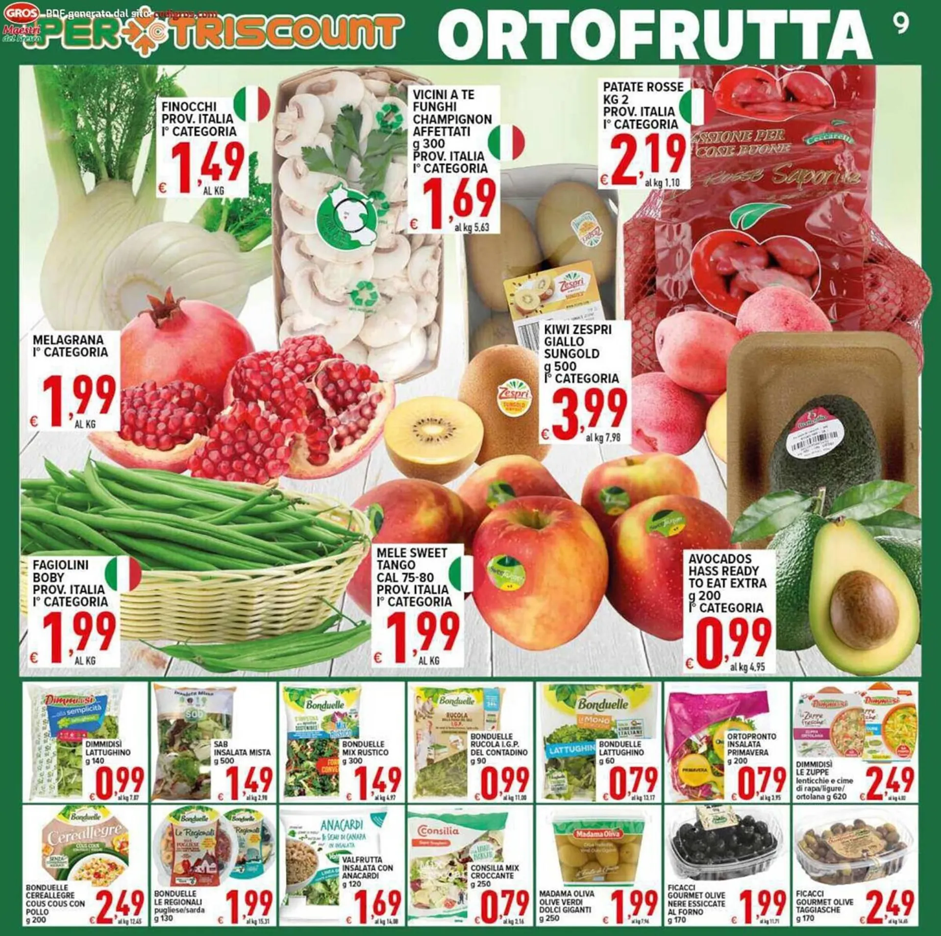 Volantino Iper Triscount da 22 settembre a 2 ottobre di 2023 - Pagina del volantino 9