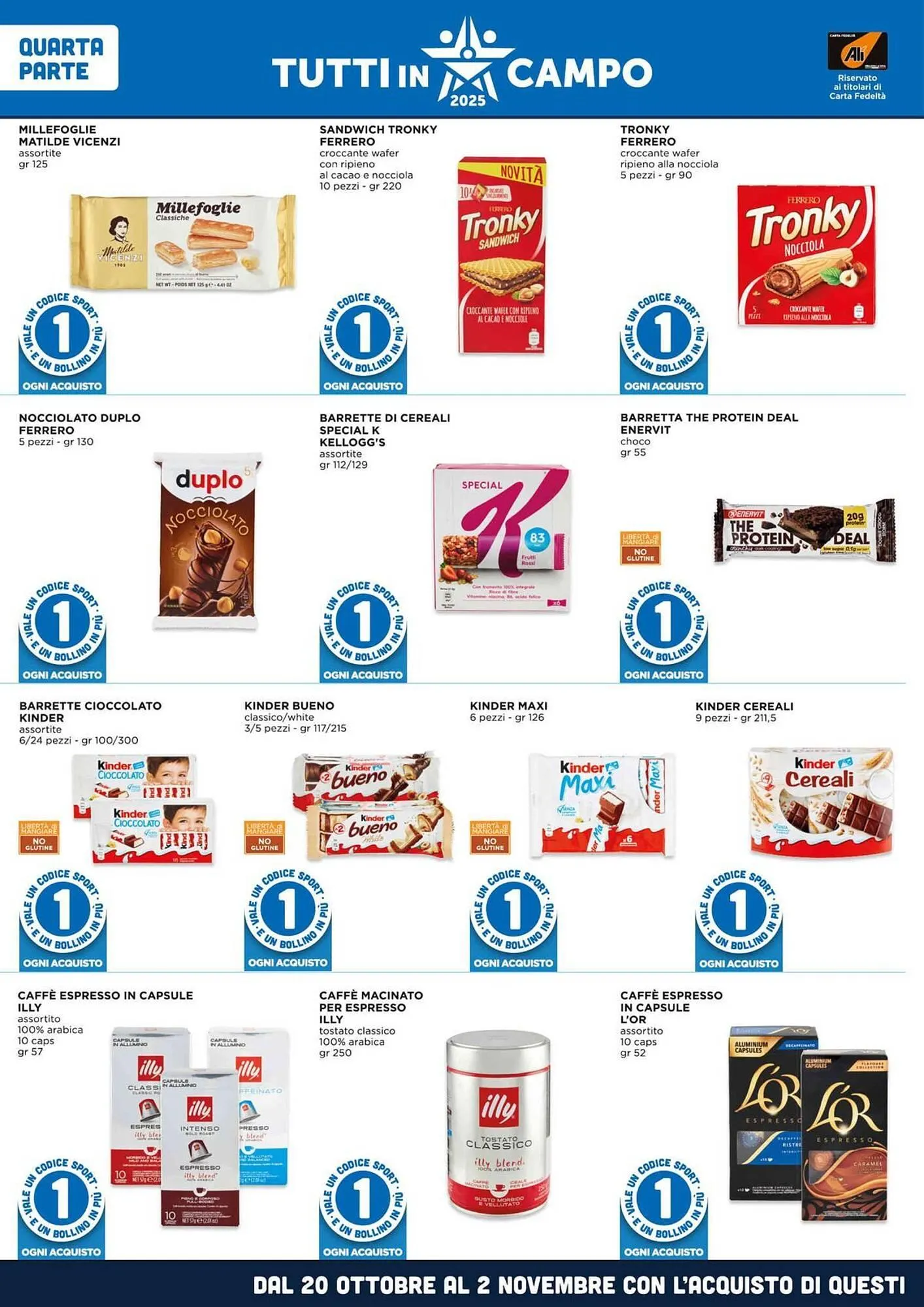 Volantino Alì Supermercati da 20 ottobre a 2 novembre di 2025 - Pagina del volantino 4