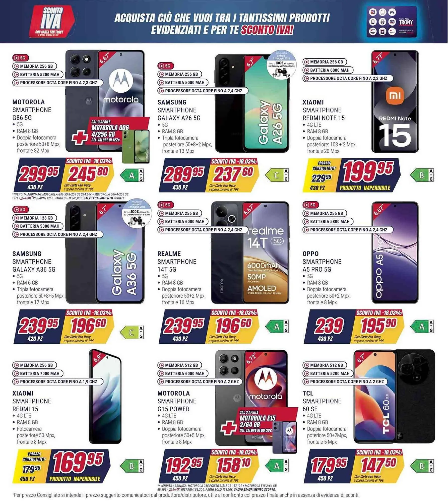 Volantino Trony da 2 aprile a 16 aprile di 2026 - Pagina del volantino 4