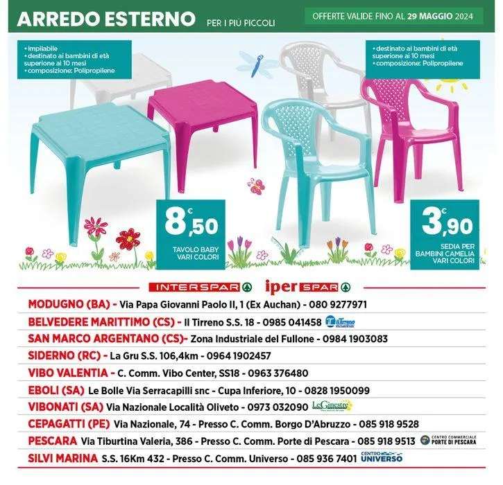 Arredo esterno da 29 aprile a 29 maggio di 2024 - Pagina del volantino 12