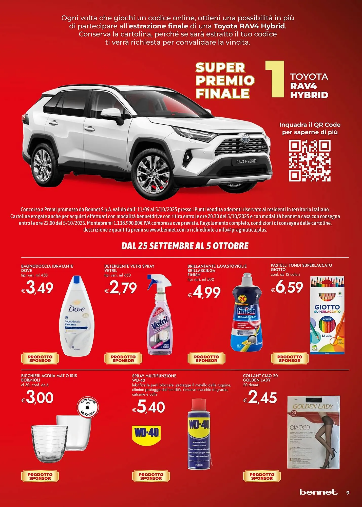 Volantino Bennet da 25 settembre a 8 ottobre di 2025 - Pagina del volantino 9