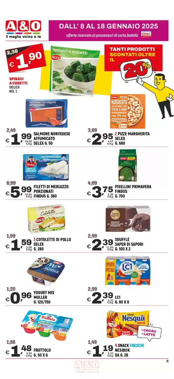 Sconti di inizio anno! da 8 gennaio a 18 gennaio di 2025 - Pagina del volantino 6