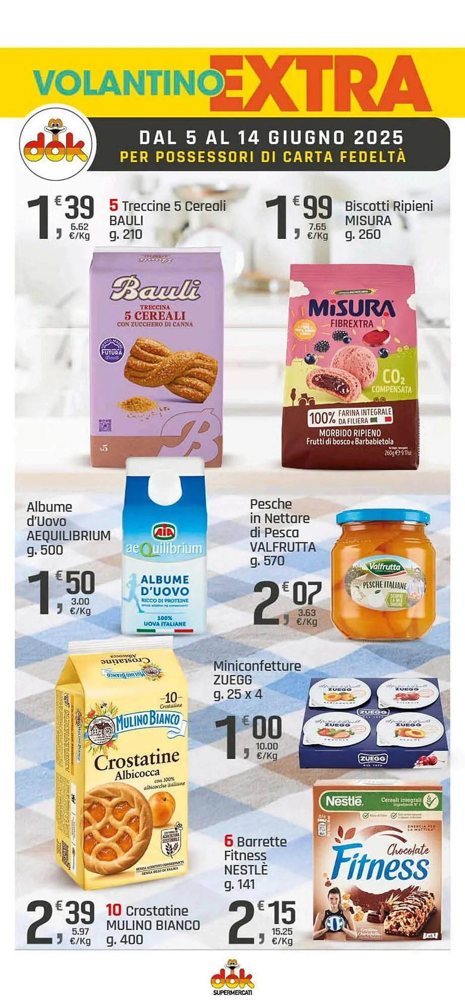 Volantino Supermercati Dok da 5 giugno a 14 giugno di 2025 - Pagina del volantino 14