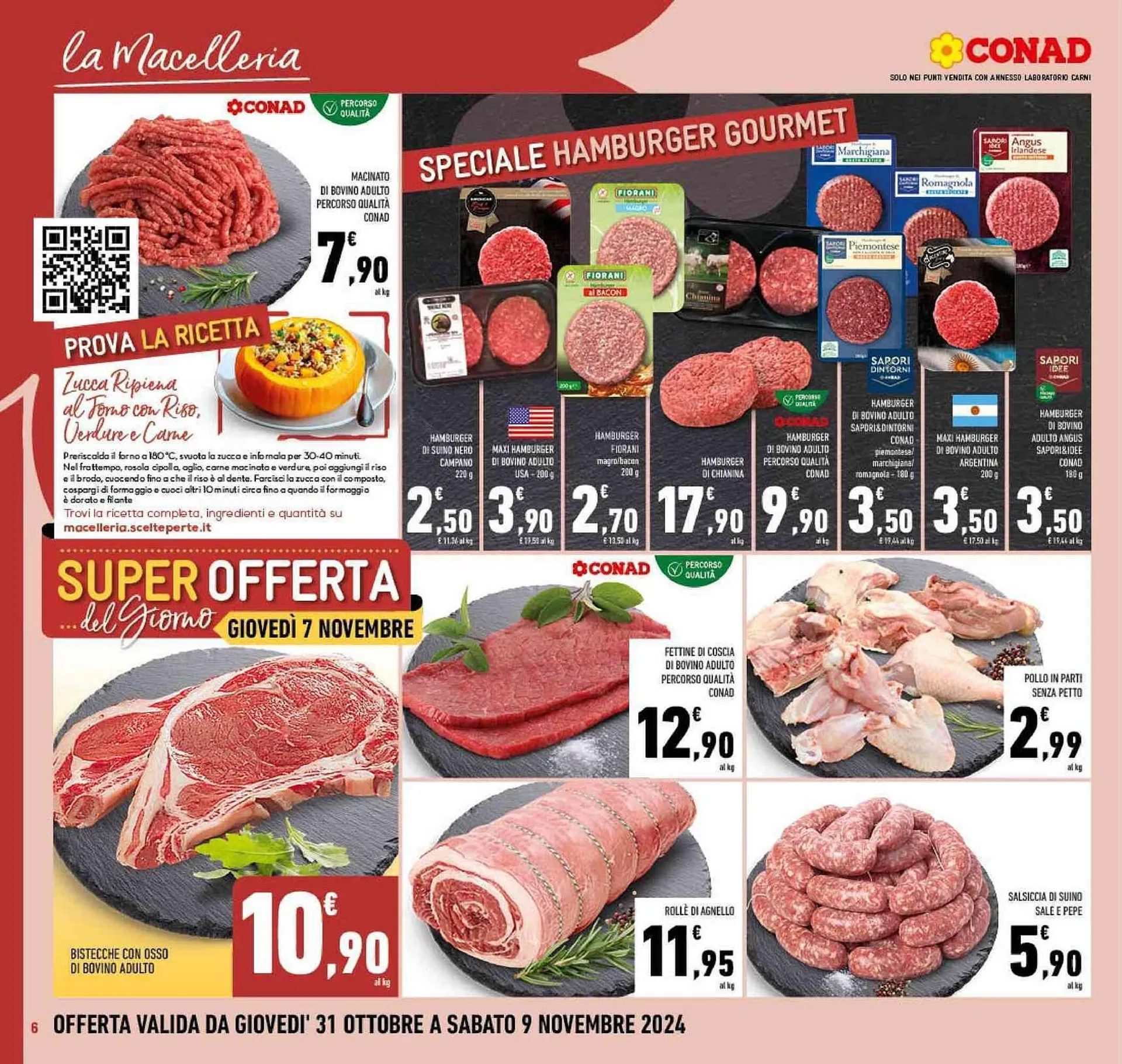 Volantino Conad da 31 ottobre a 9 novembre di 2024 - Pagina del volantino 6