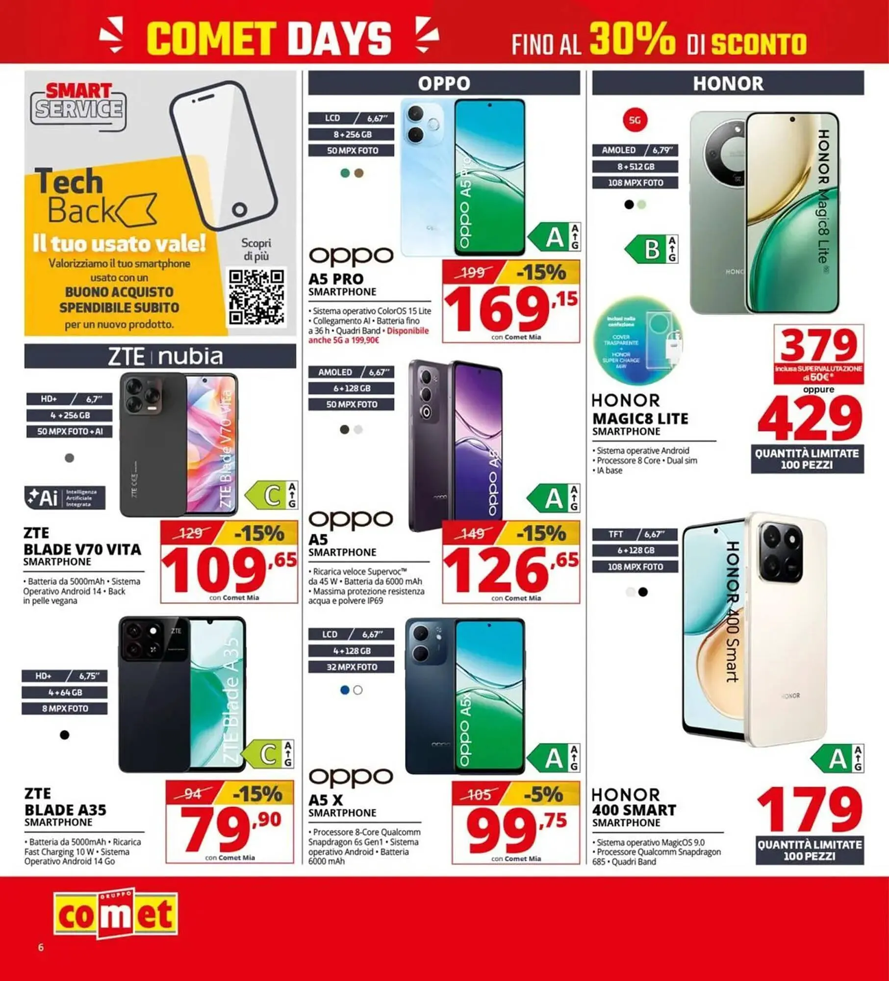 Volantino Comet da 19 marzo a 8 aprile di 2026 - Pagina del volantino 6