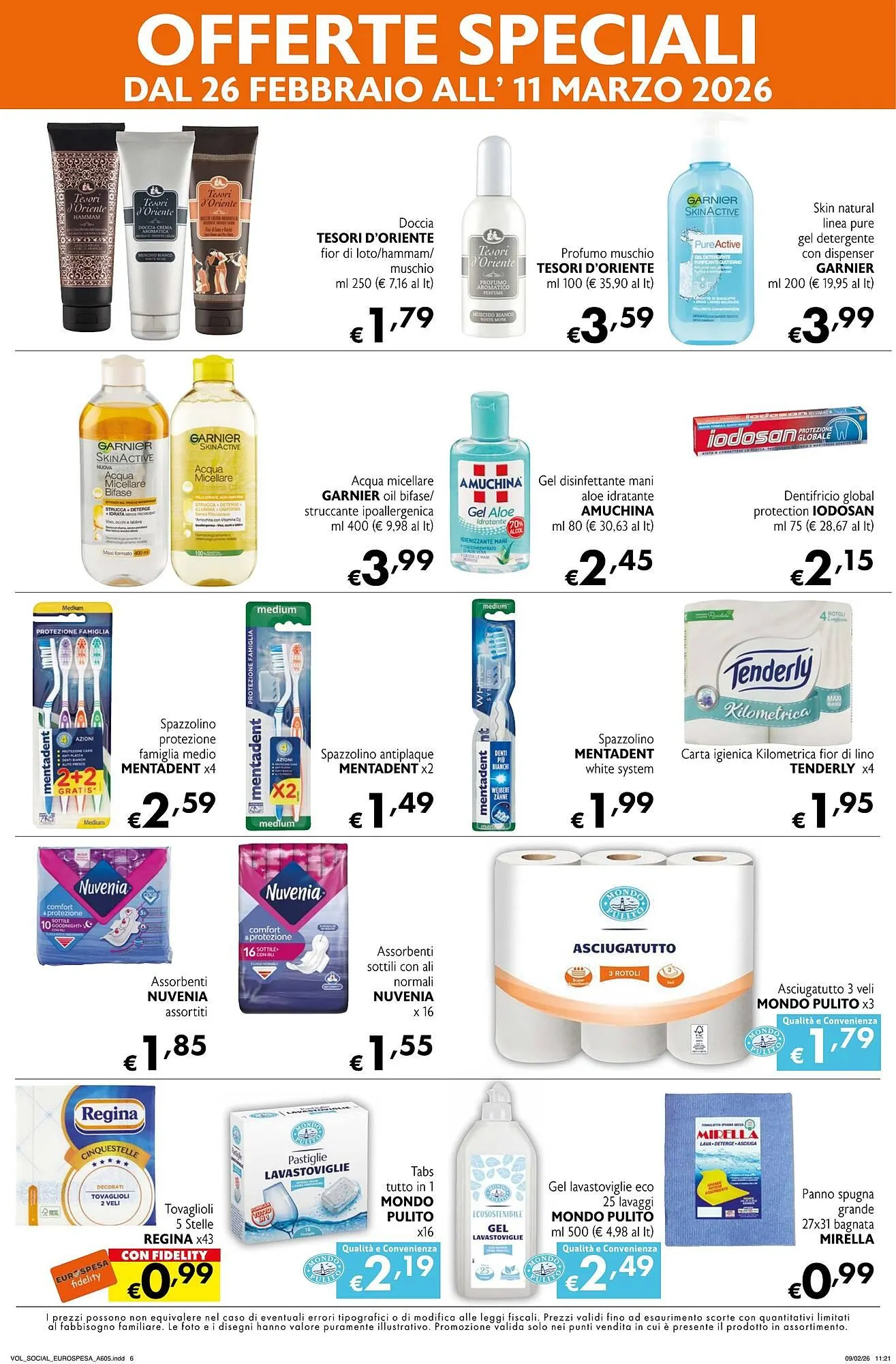 Volantino Eurospesa da 26 febbraio a 11 marzo di 2026 - Pagina del volantino 6