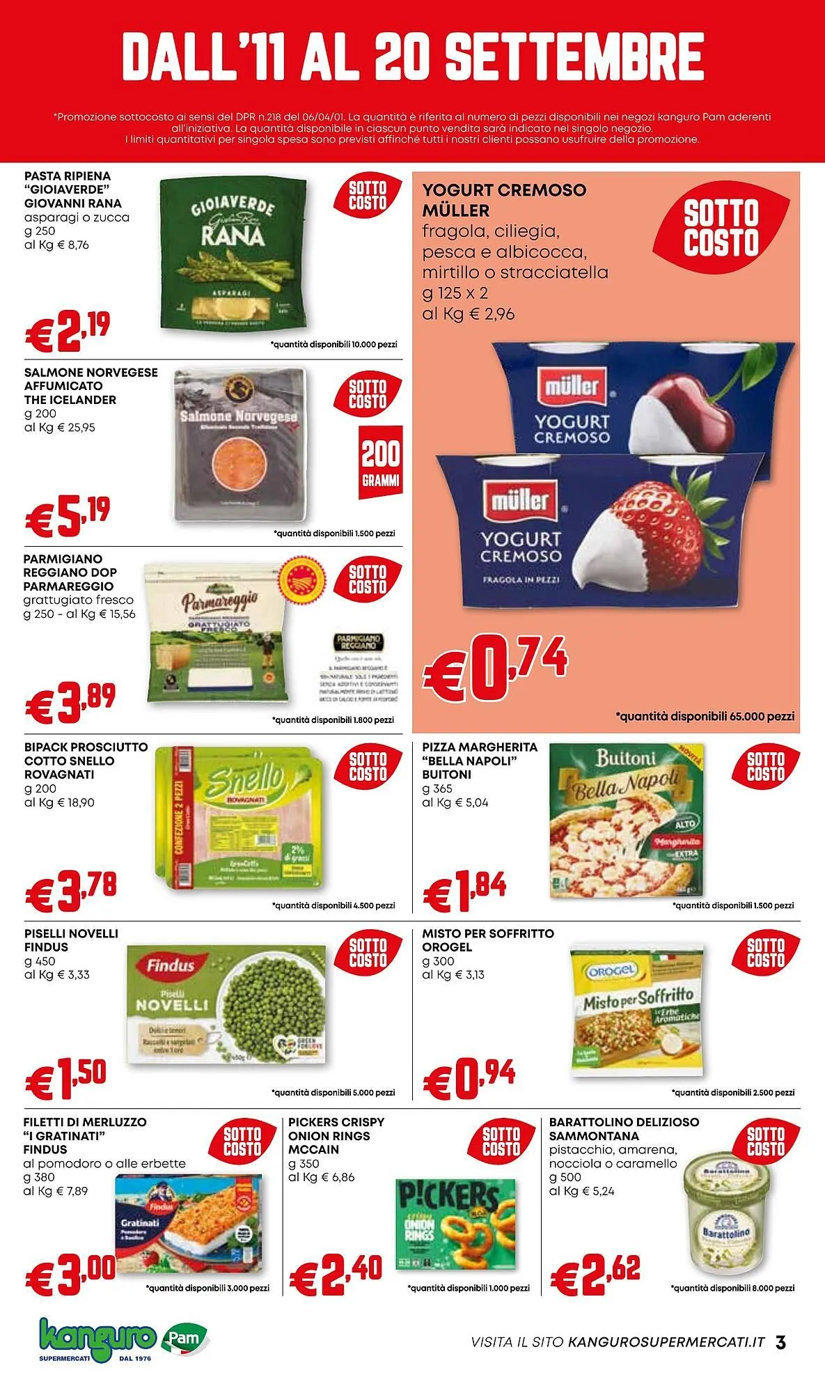 Volantino Kanguro da 11 settembre a 20 settembre di 2025 - Pagina del volantino 3