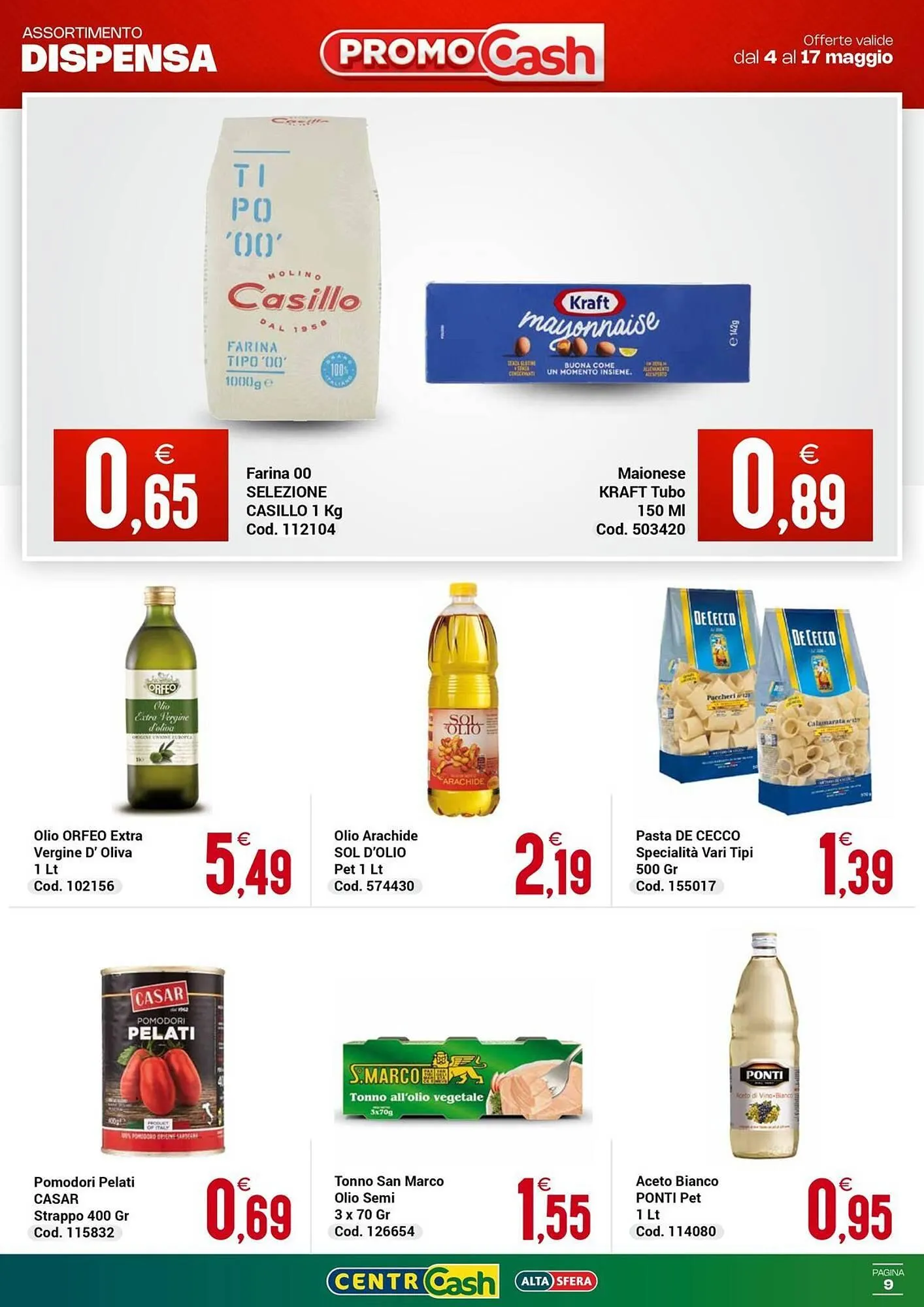 Volantino Centro Cash da 4 maggio a 17 maggio di 2026 - Pagina del volantino 9
