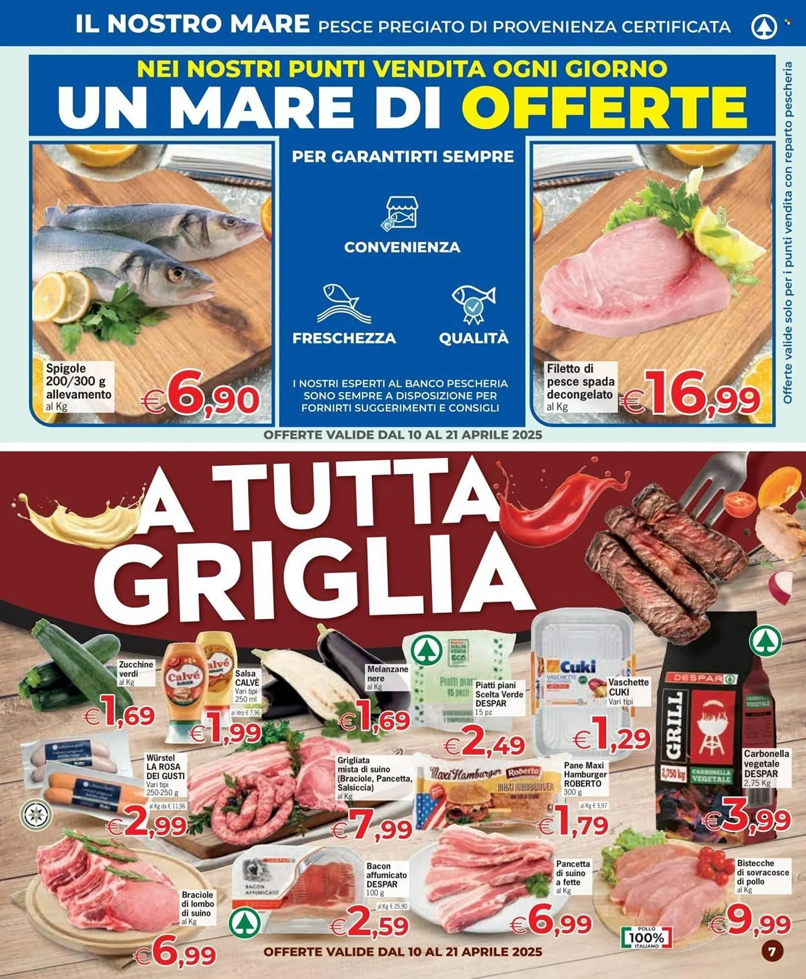 Volantino Despar da 10 aprile a 21 aprile di 2025 - Pagina del volantino 7