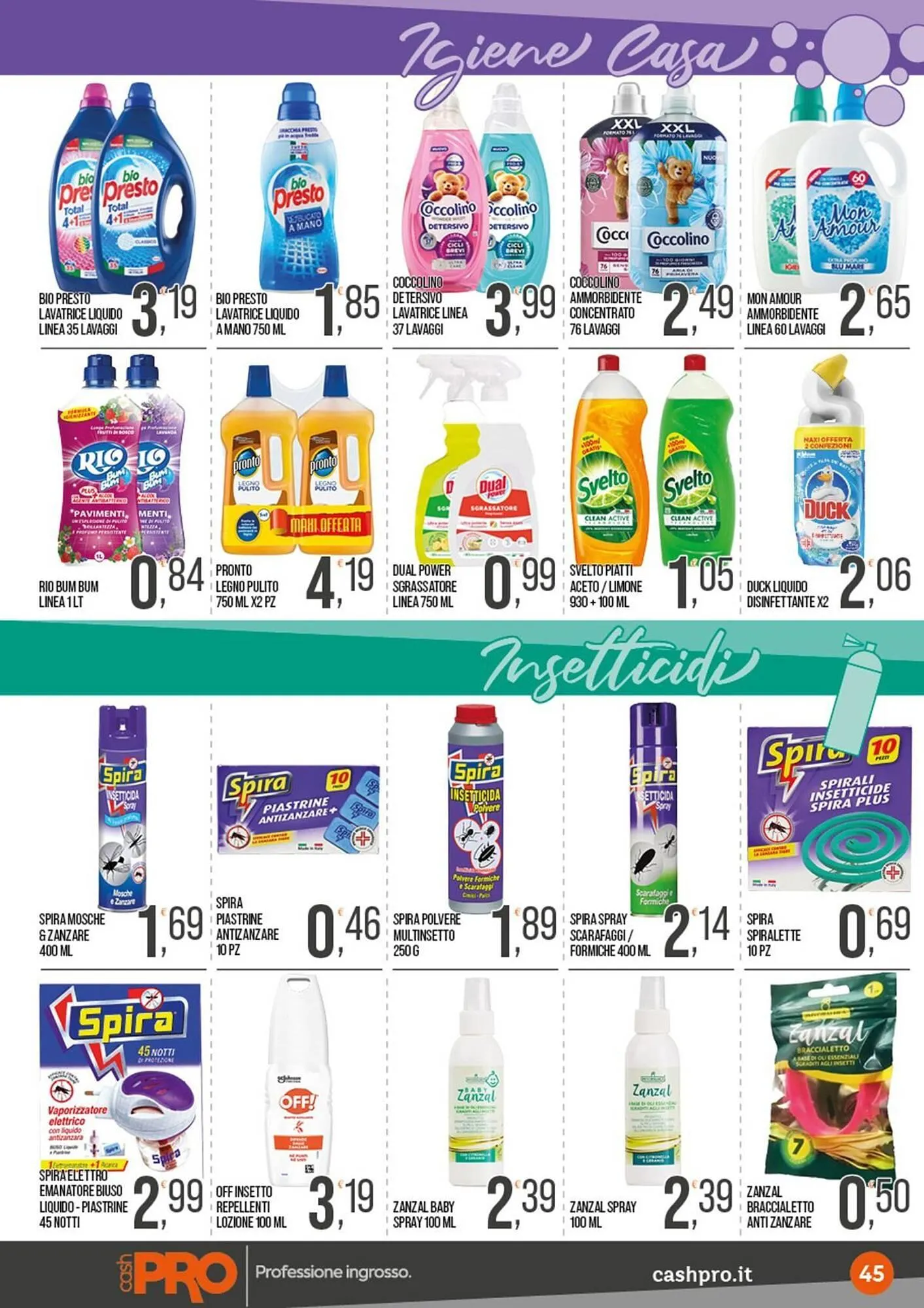 Volantino Cash pro da 9 giugno a 22 giugno di 2025 - Pagina del volantino 45