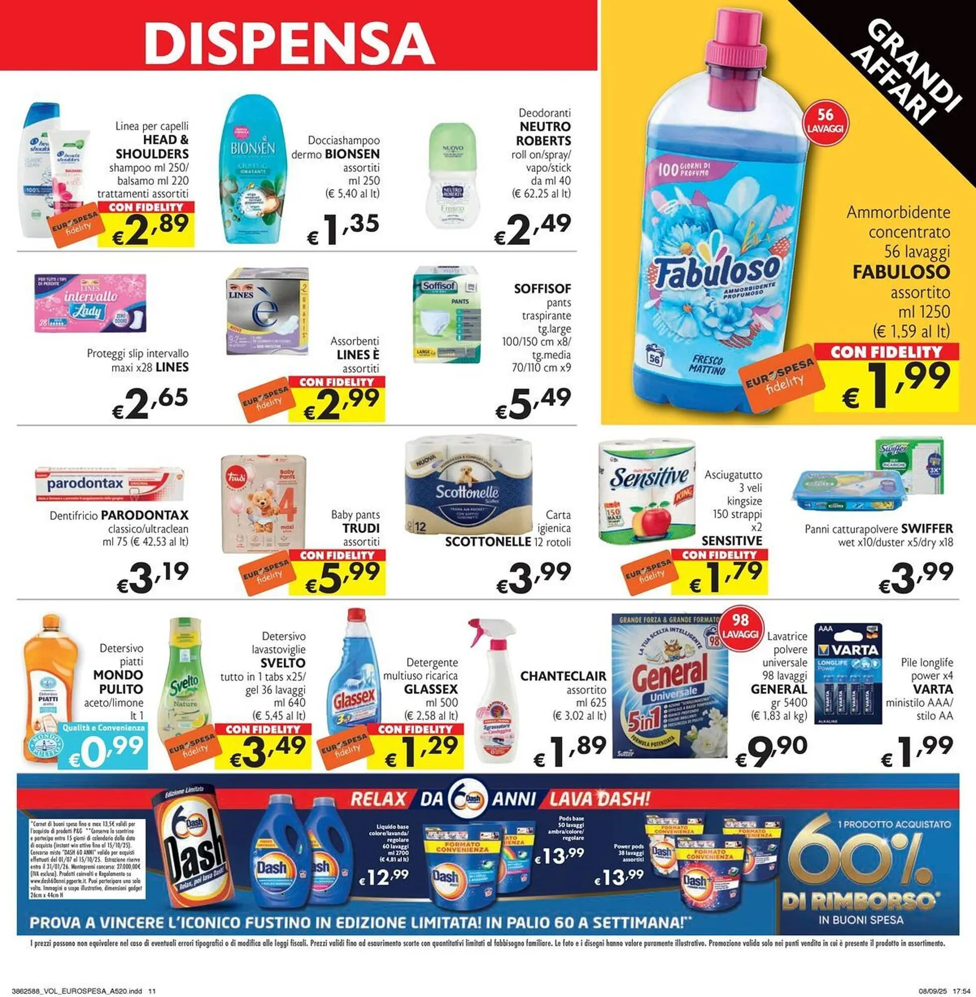 Volantino Eurospesa da 25 settembre a 9 ottobre di 2025 - Pagina del volantino 11