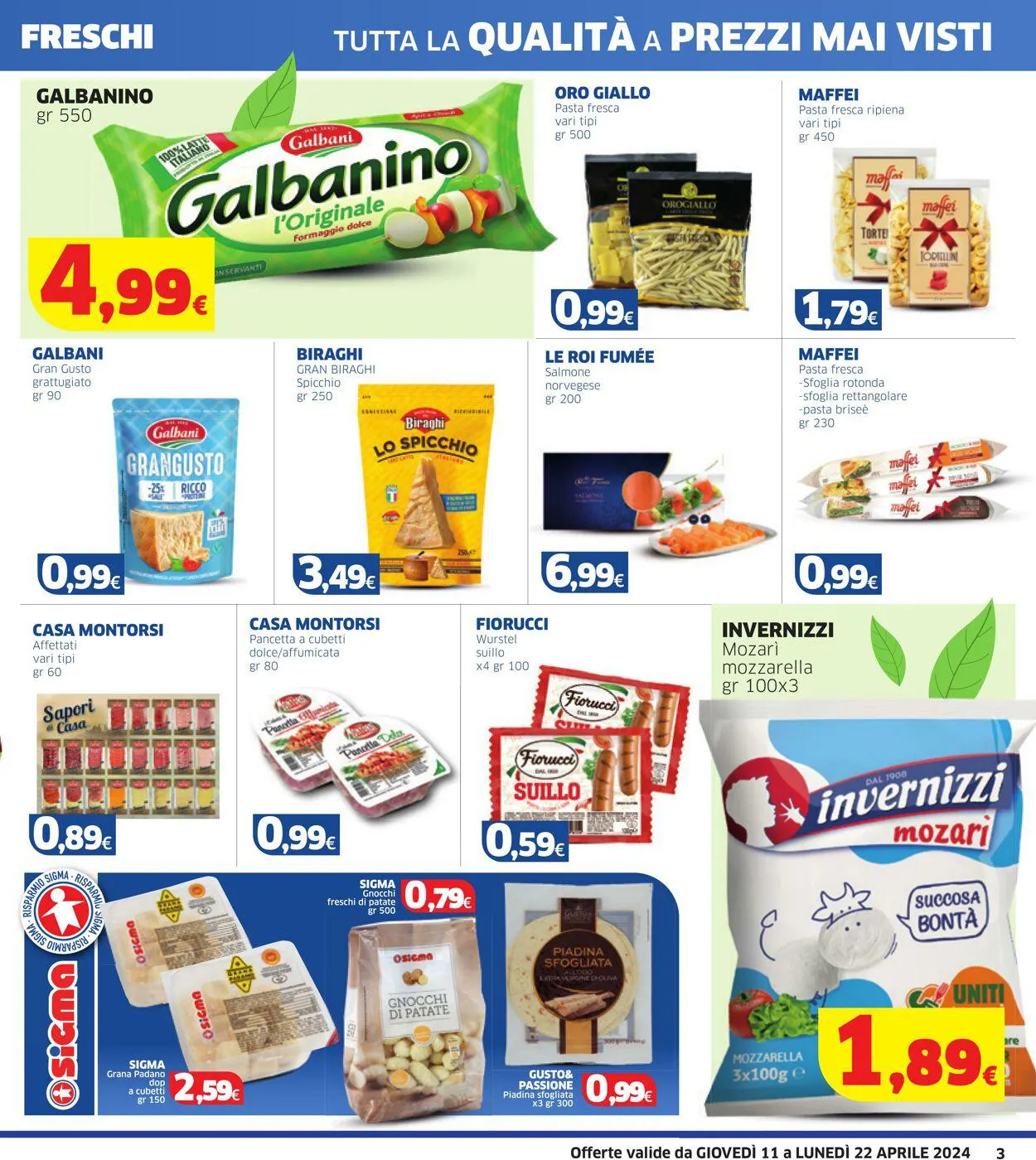 Sigma - Sicila Volantino attuale da 11 aprile a 22 aprile di 2024 - Pagina del volantino 3