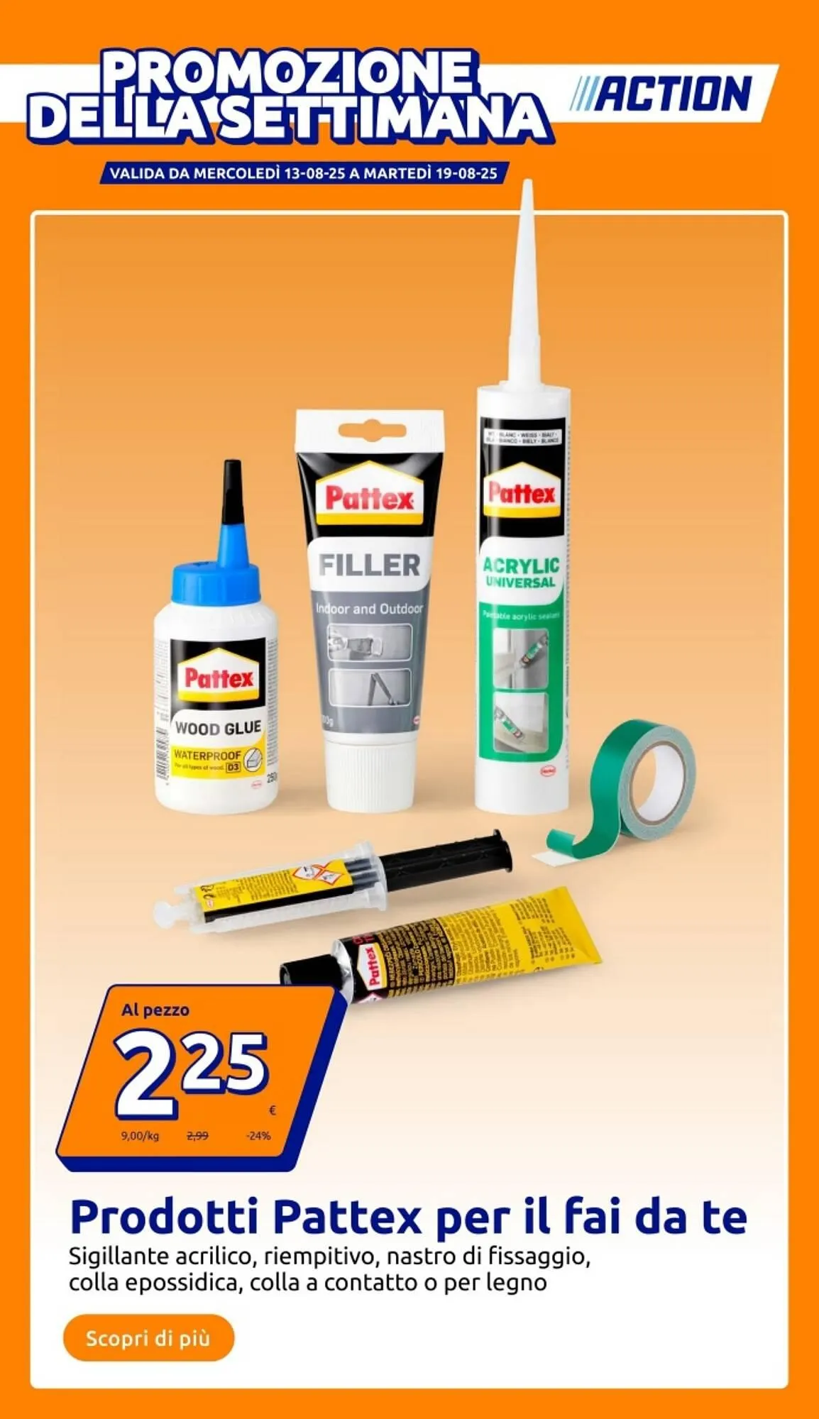 Volantino Action da 13 agosto a 19 agosto di 2025 - Pagina del volantino 1