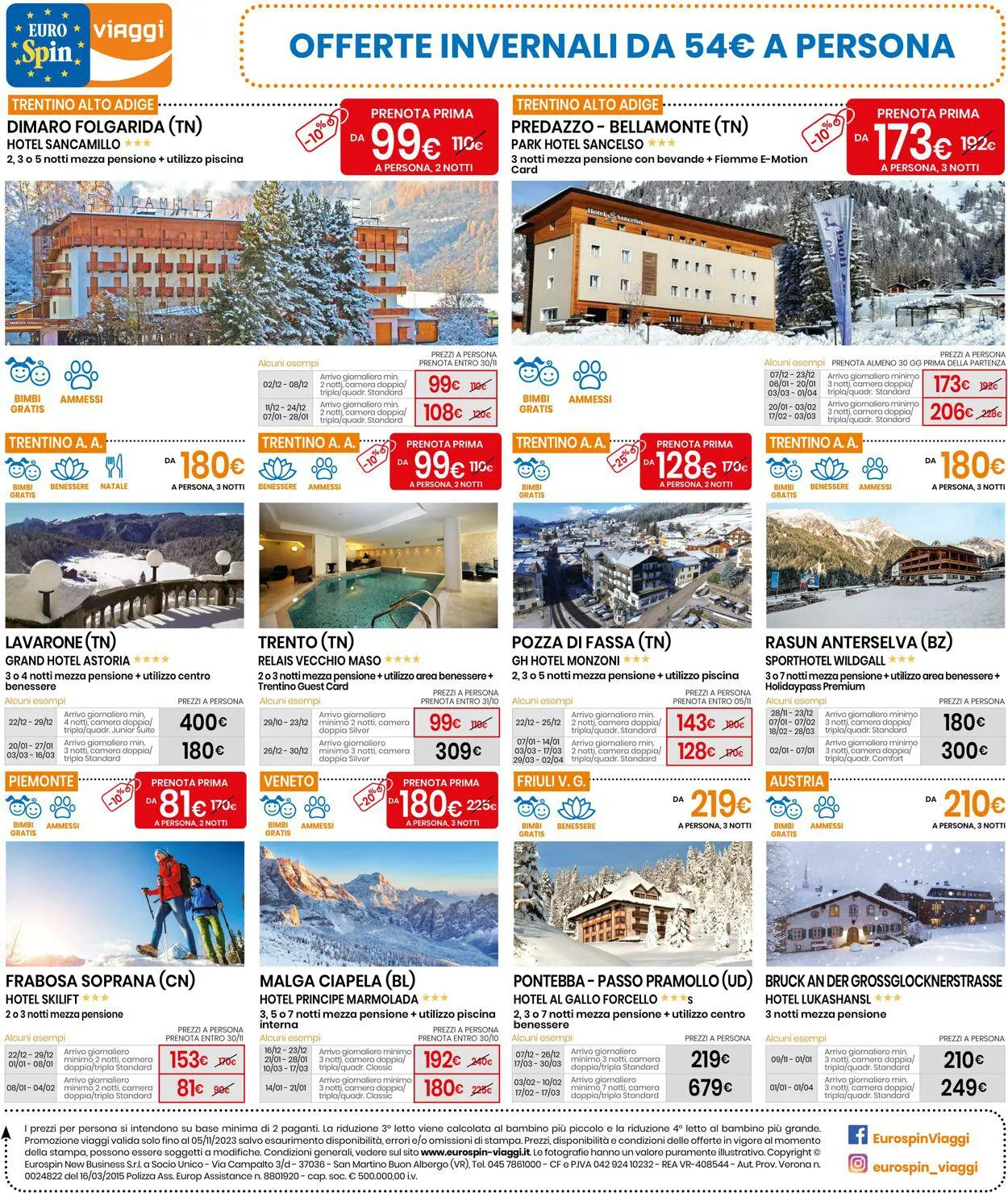 EURO Spin Volantino attuale da 2 novembre a 12 novembre di 2023 - Pagina del volantino 18