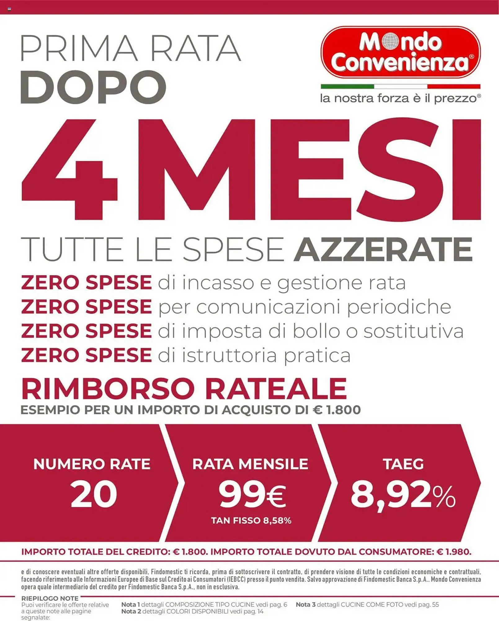 Volantino Mondo Convenienza da 1 settembre a 31 dicembre di 2025 - Pagina del volantino 3