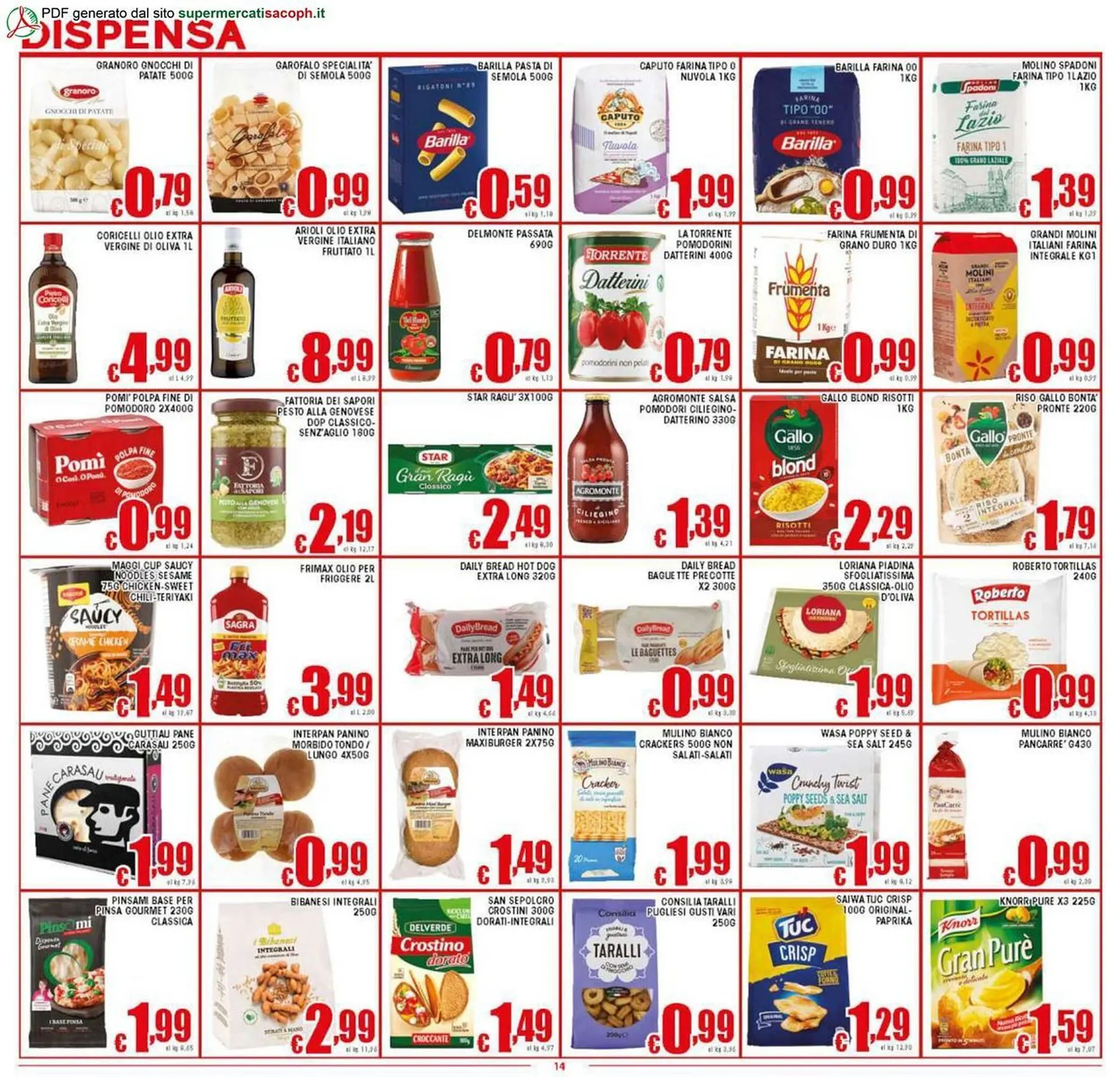 Volantino Sacoph da 29 ottobre a 6 novembre di 2025 - Pagina del volantino 14