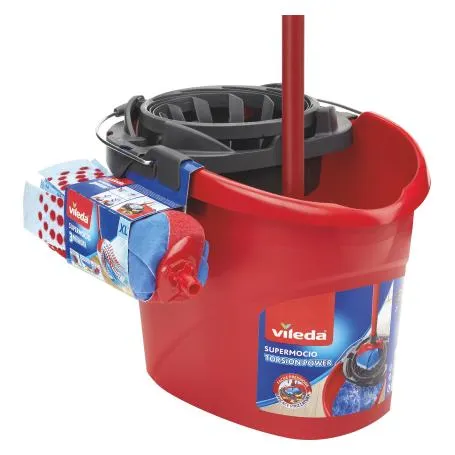 VILEDA - SET COMPLETO LAVAPAVIMENTI MOCIO CON MANICO