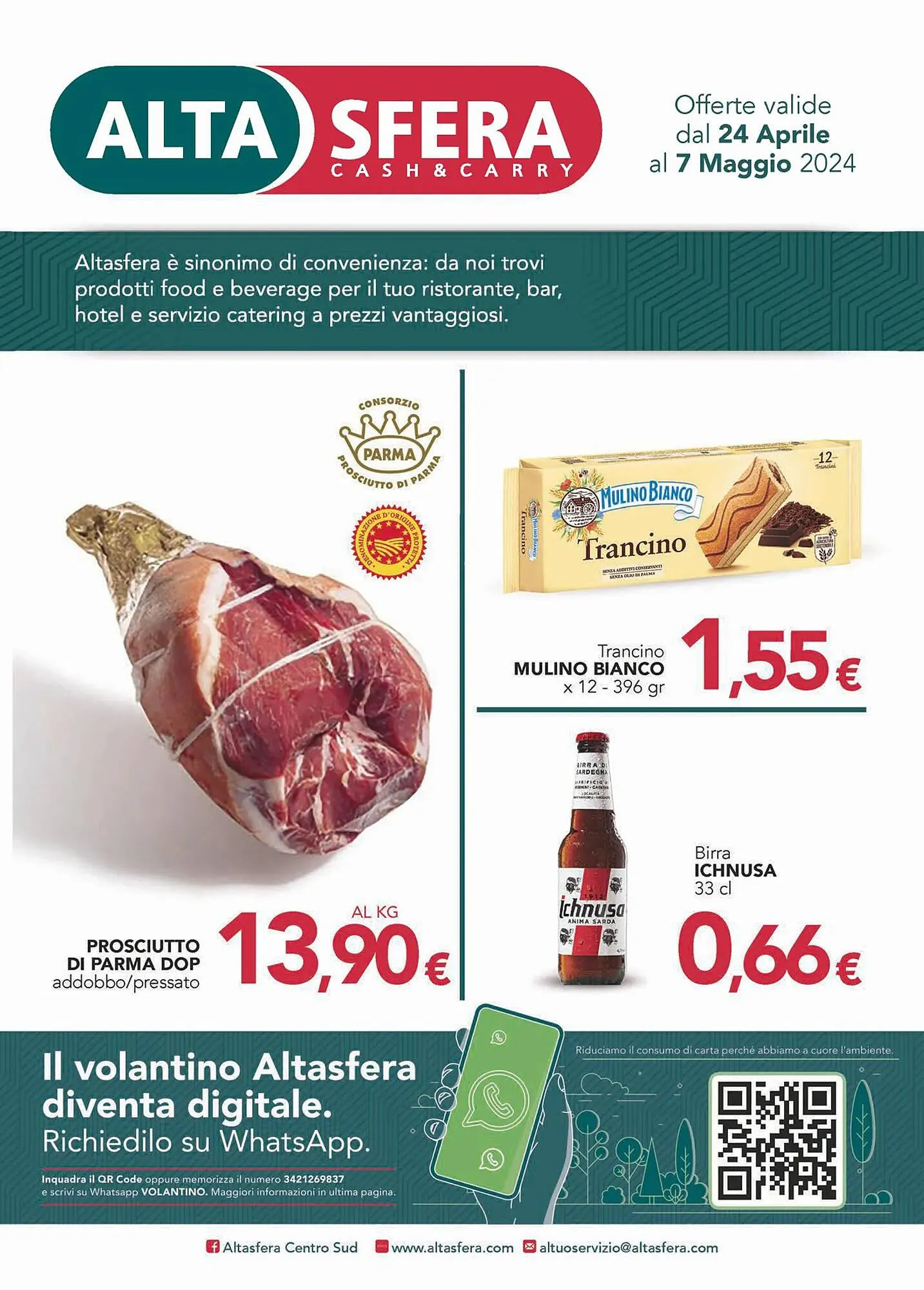 Volantino Altasfera da 24 aprile a 7 maggio di 2024 - Pagina del volantino 1