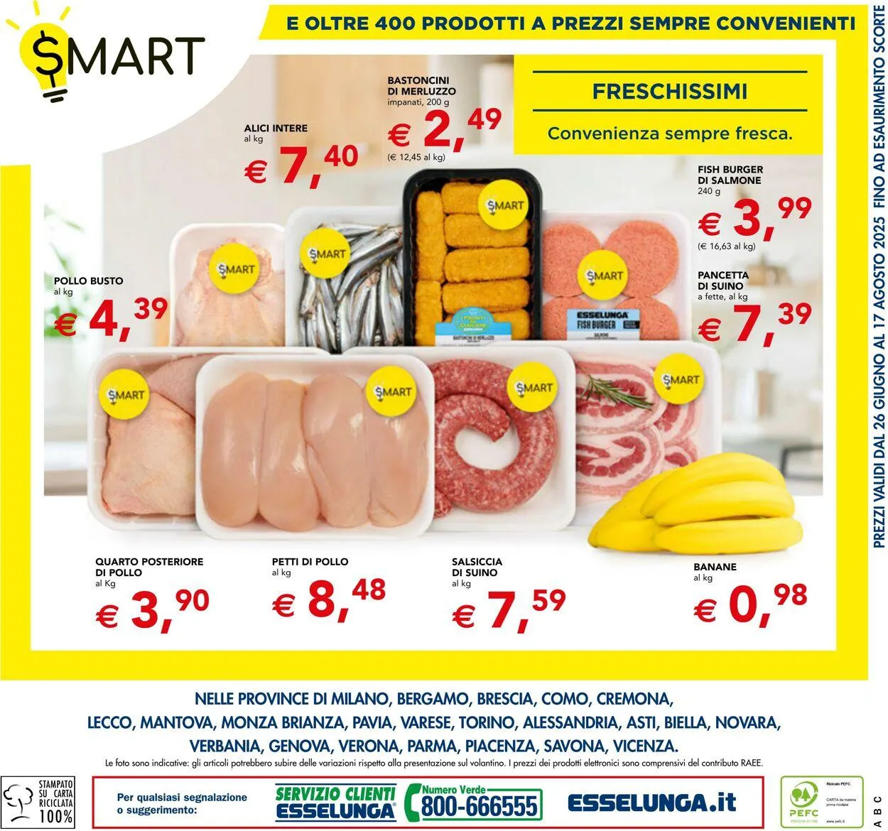 Esselunga Volantino attuale da 26 giugno a 17 agosto di 2025 - Pagina del volantino 8