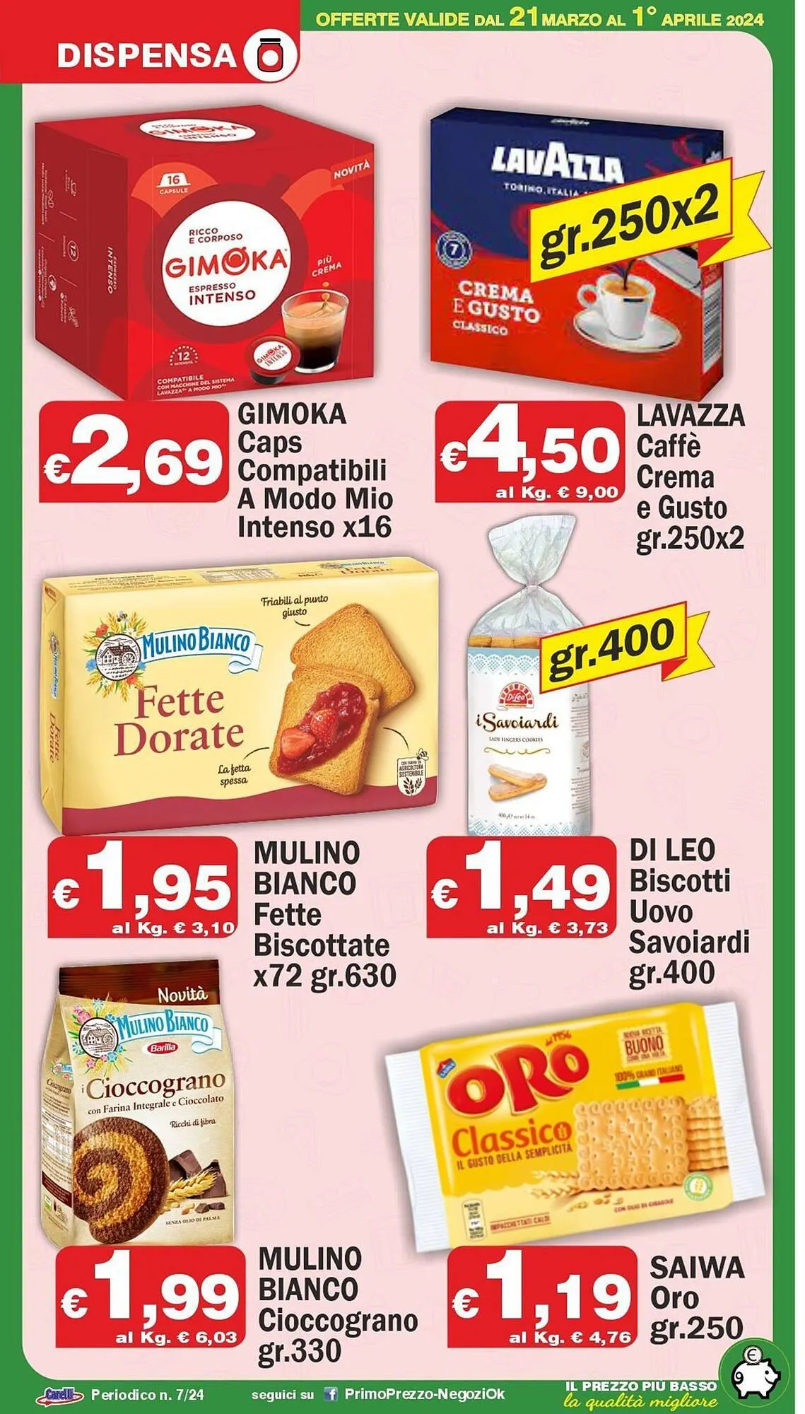 Volantino Primo Prezzo da 21 marzo a 1 aprile di 2024 - Pagina del volantino 7