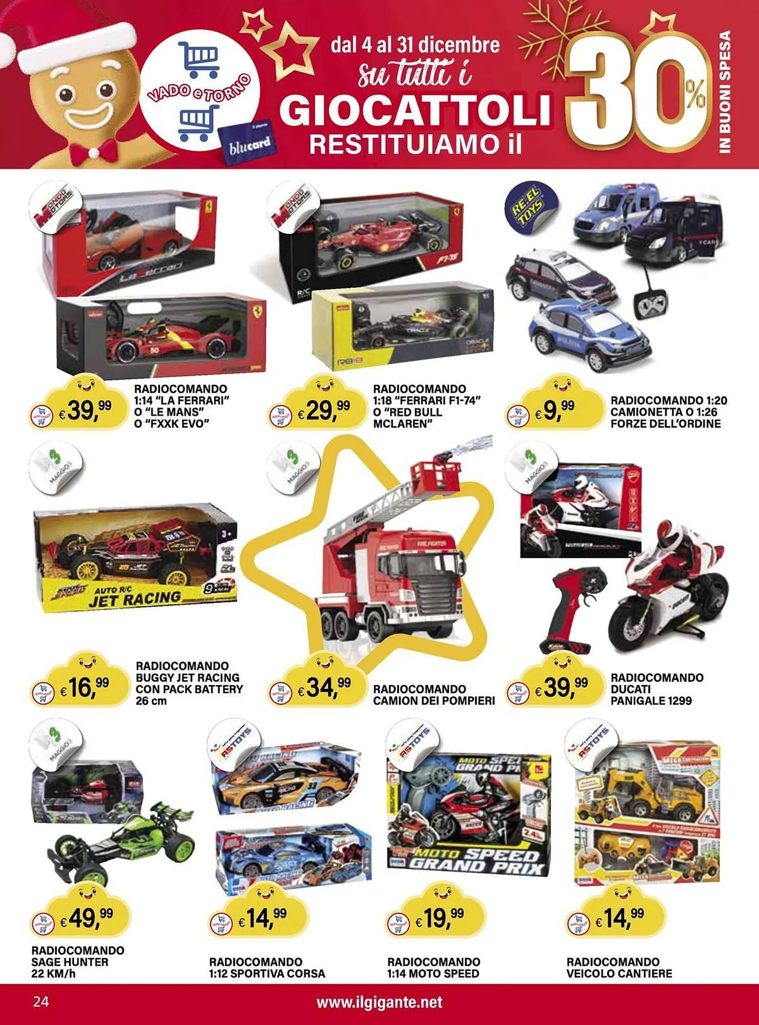 Volantino Il Gigante da 4 dicembre a 31 dicembre di 2025 - Pagina del volantino 24