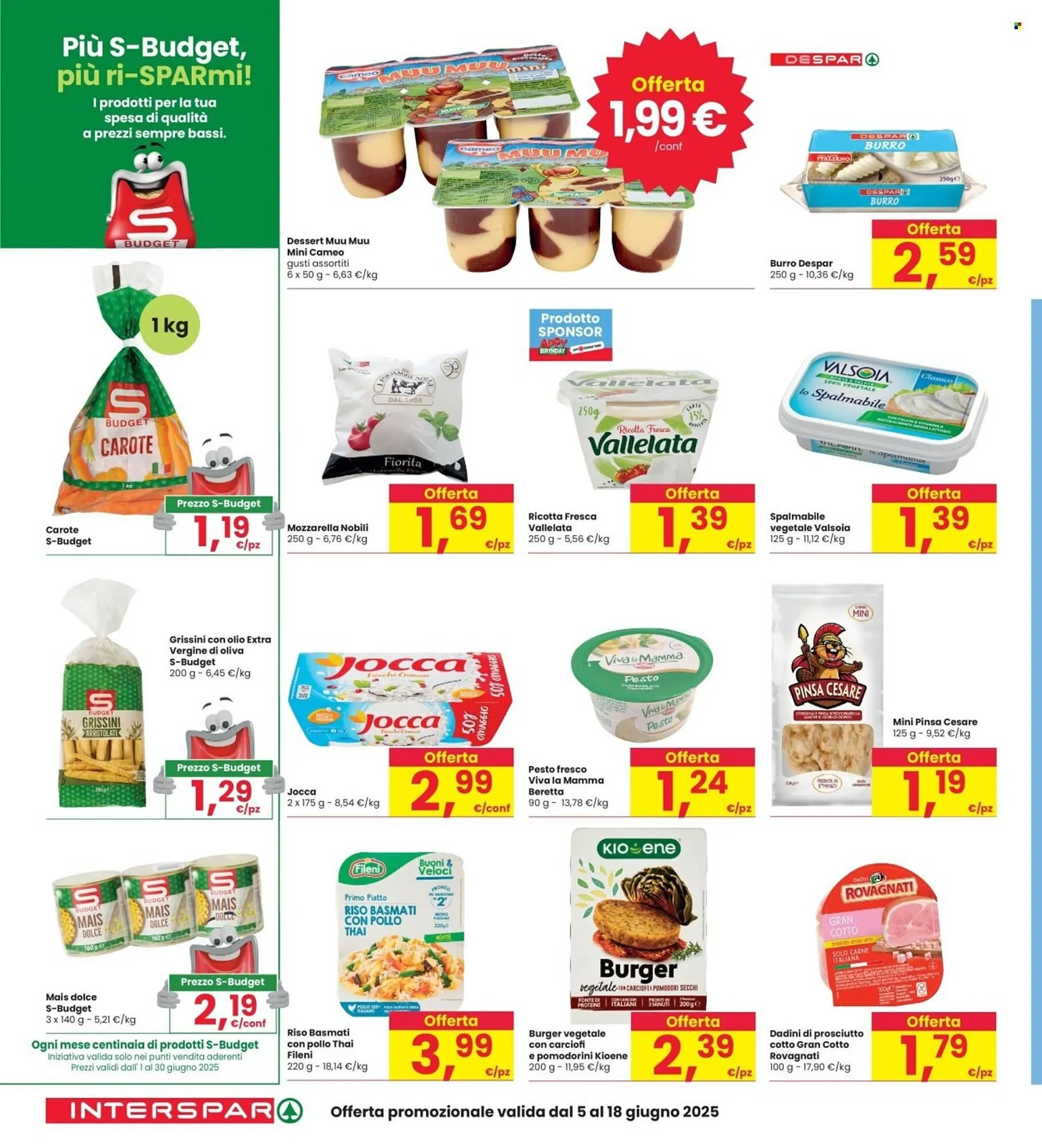 Volantino Interspar da 5 giugno a 14 giugno di 2025 - Pagina del volantino 18