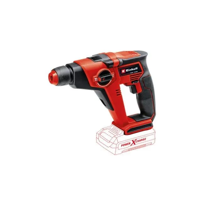 Einhell TE HD 18 12 Li Solo SDS plus Trapano tassellatore Nero Rosso
