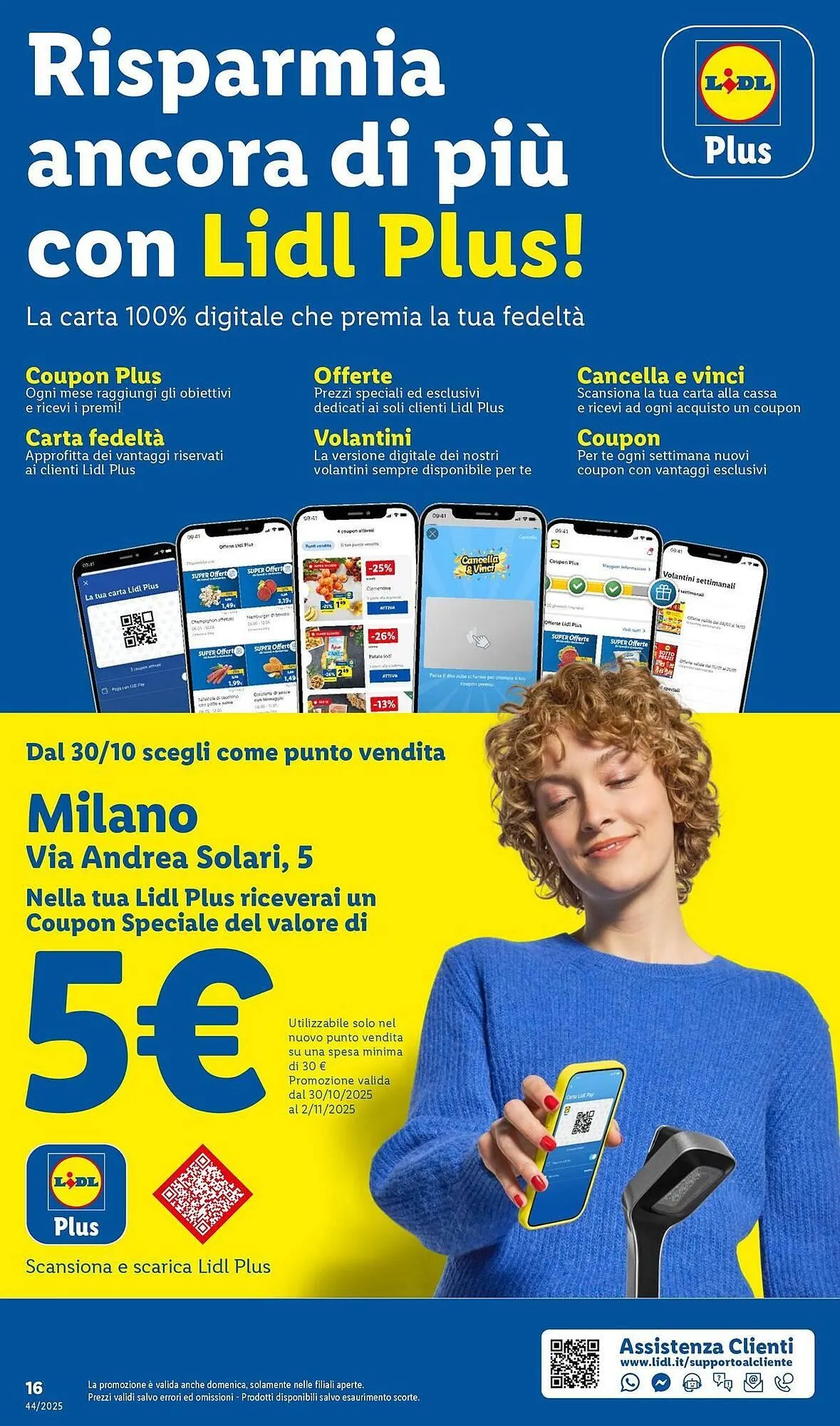 Volantino Lidl da 30 ottobre a 2 novembre di 2025 - Pagina del volantino 16