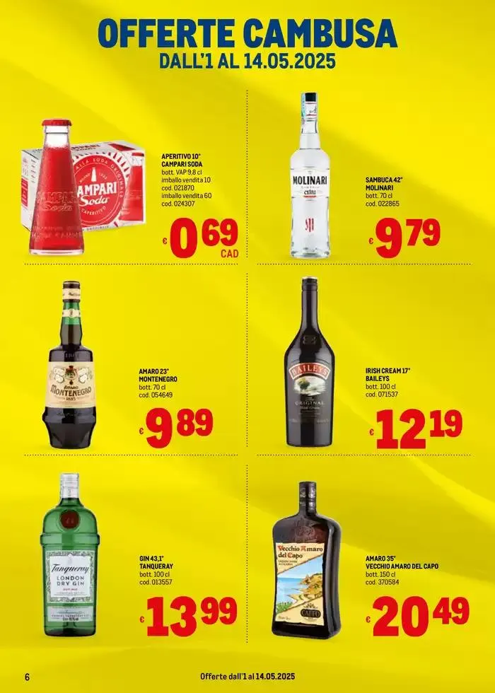 Offerte per Te -Area 4 da 2 maggio a 14 maggio di 2025 - Pagina del volantino 6