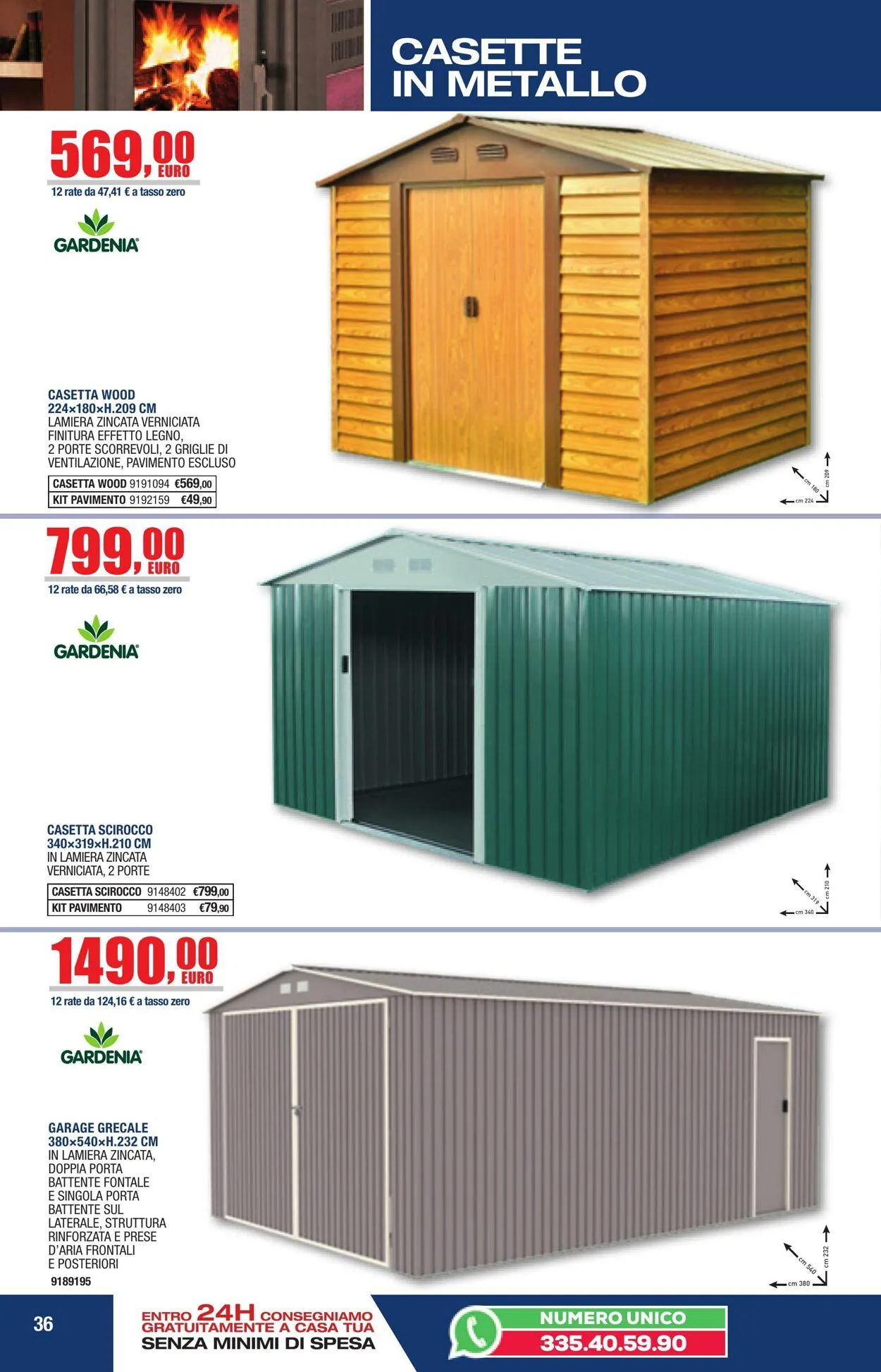 Bricofer - Roma Volantino attuale da 14 maggio a 28 maggio di 2025 - Pagina del volantino 36