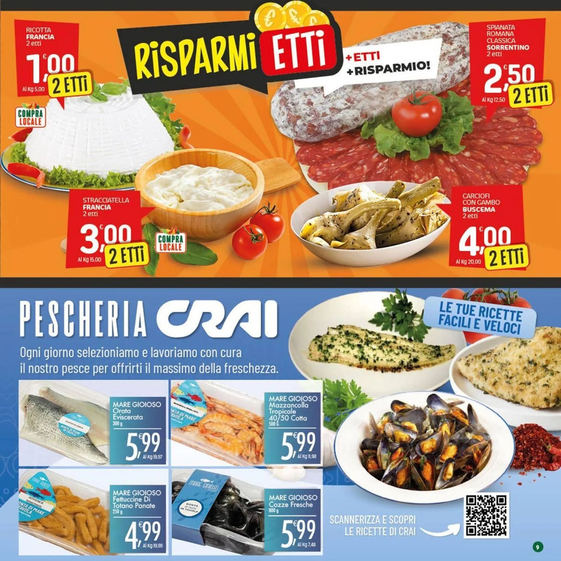 Volantino Crai da 18 dicembre a 31 dicembre di 2025 - Pagina del volantino 9