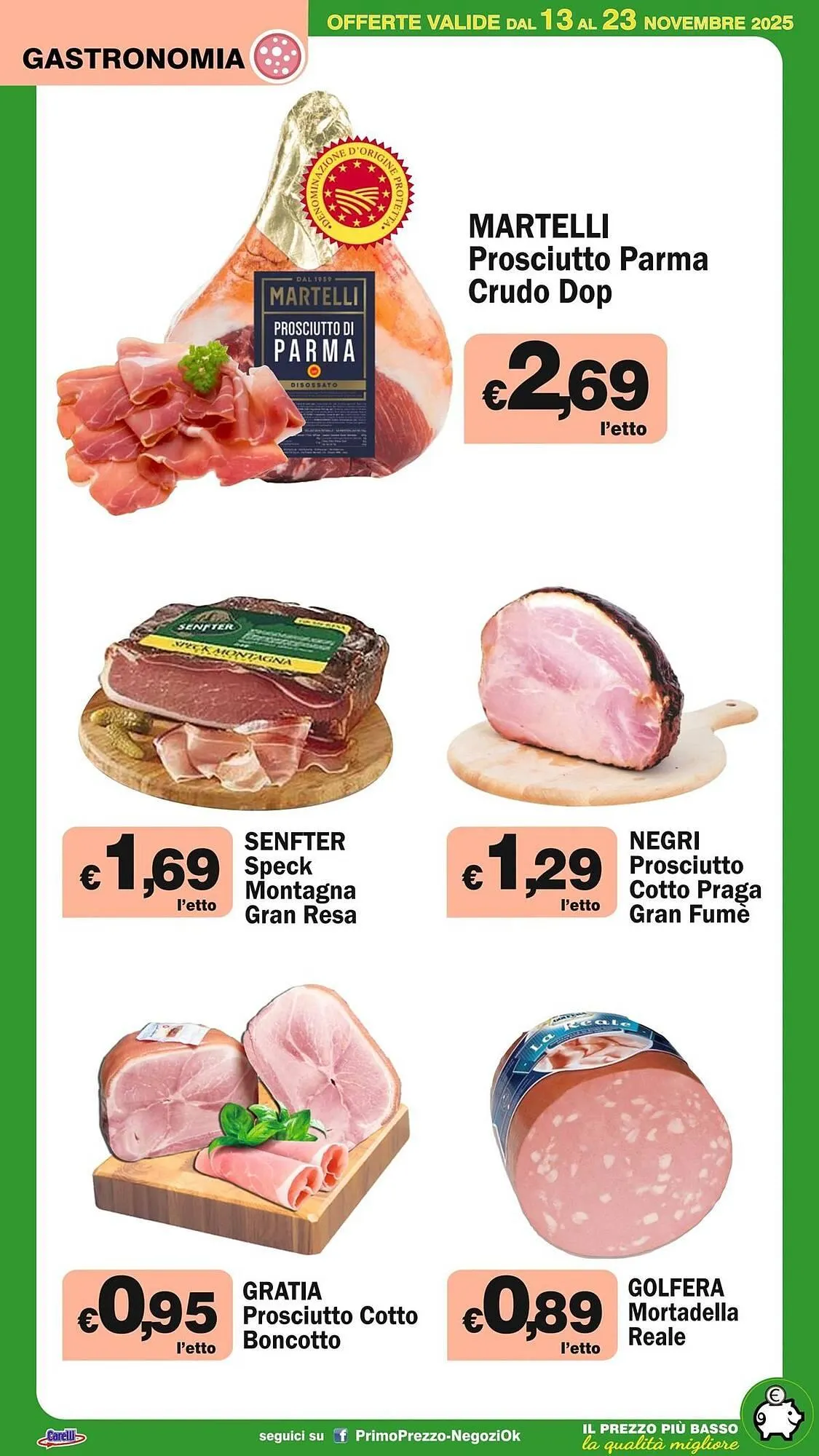 Volantino Primo Prezzo da 13 novembre a 23 novembre di 2025 - Pagina del volantino 39