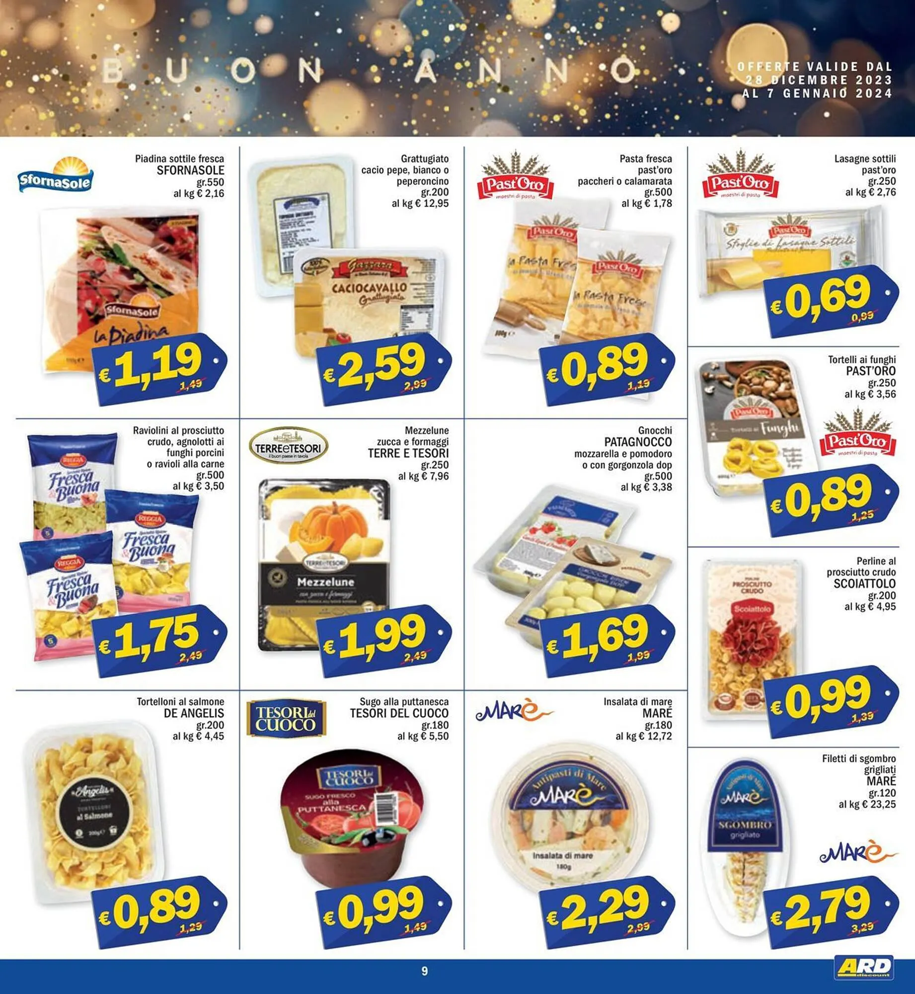 Volantino Ard Discount da 28 dicembre a 7 gennaio di 2024 - Pagina del volantino 9