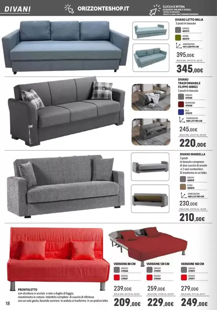 Catalogo mobile 2025 da 3 ottobre a 30 aprile di 2025 - Pagina del volantino 9