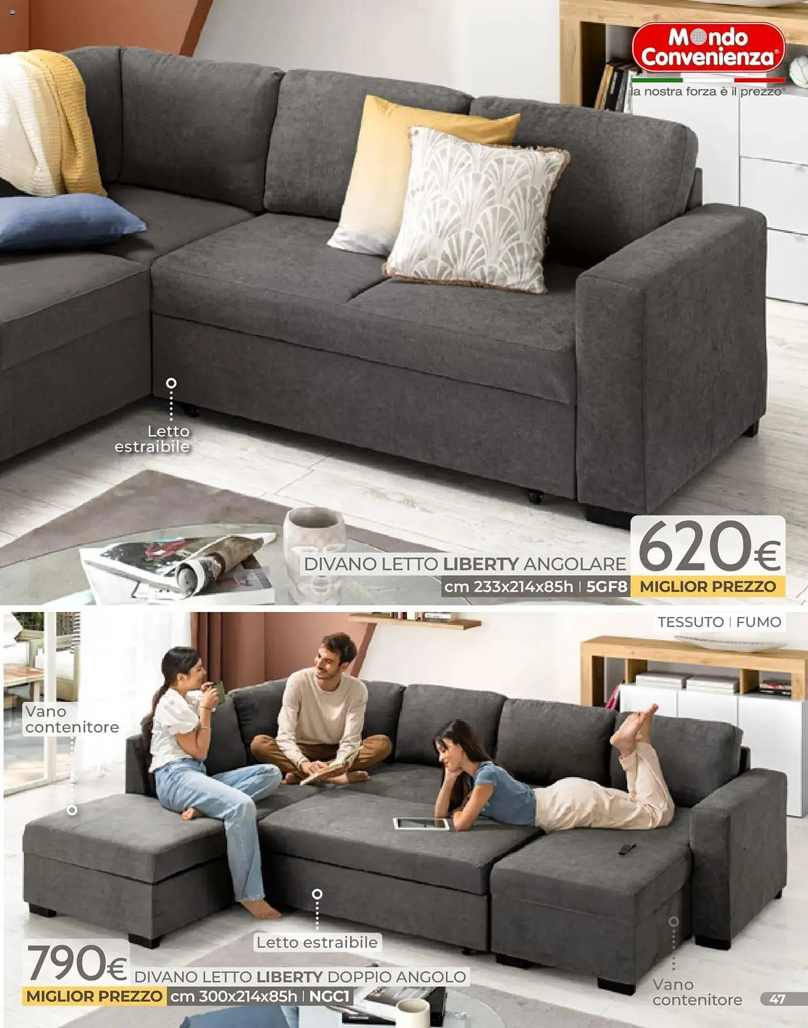 Volantino Mondo Convenienza da 4 gennaio a 31 gennaio di 2026 - Pagina del volantino 47
