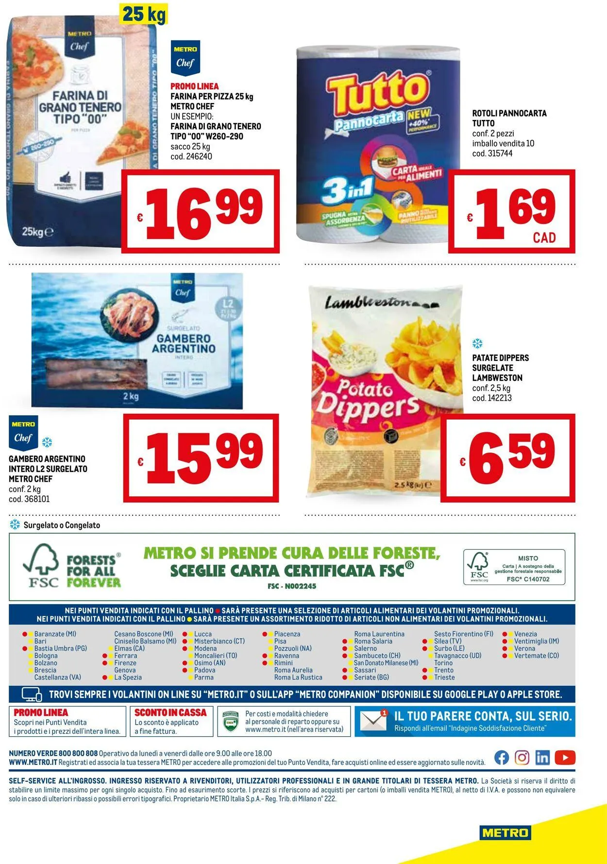 Metro Volantino attuale da 22 ottobre a 5 novembre di 2025 - Pagina del volantino 32