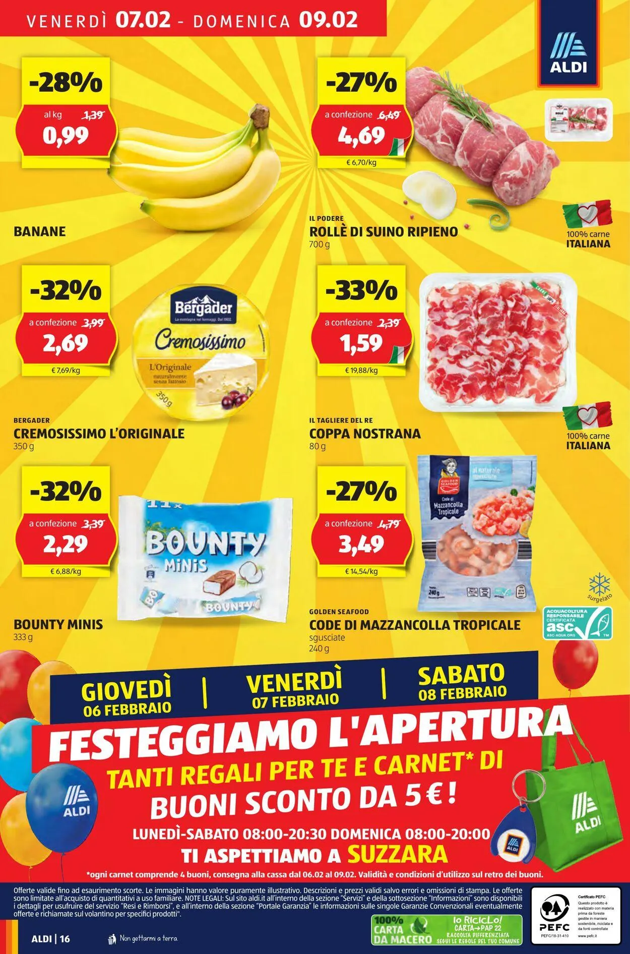 Aldi Volantino attuale da 2 febbraio a 16 febbraio di 2025 - Pagina del volantino 16