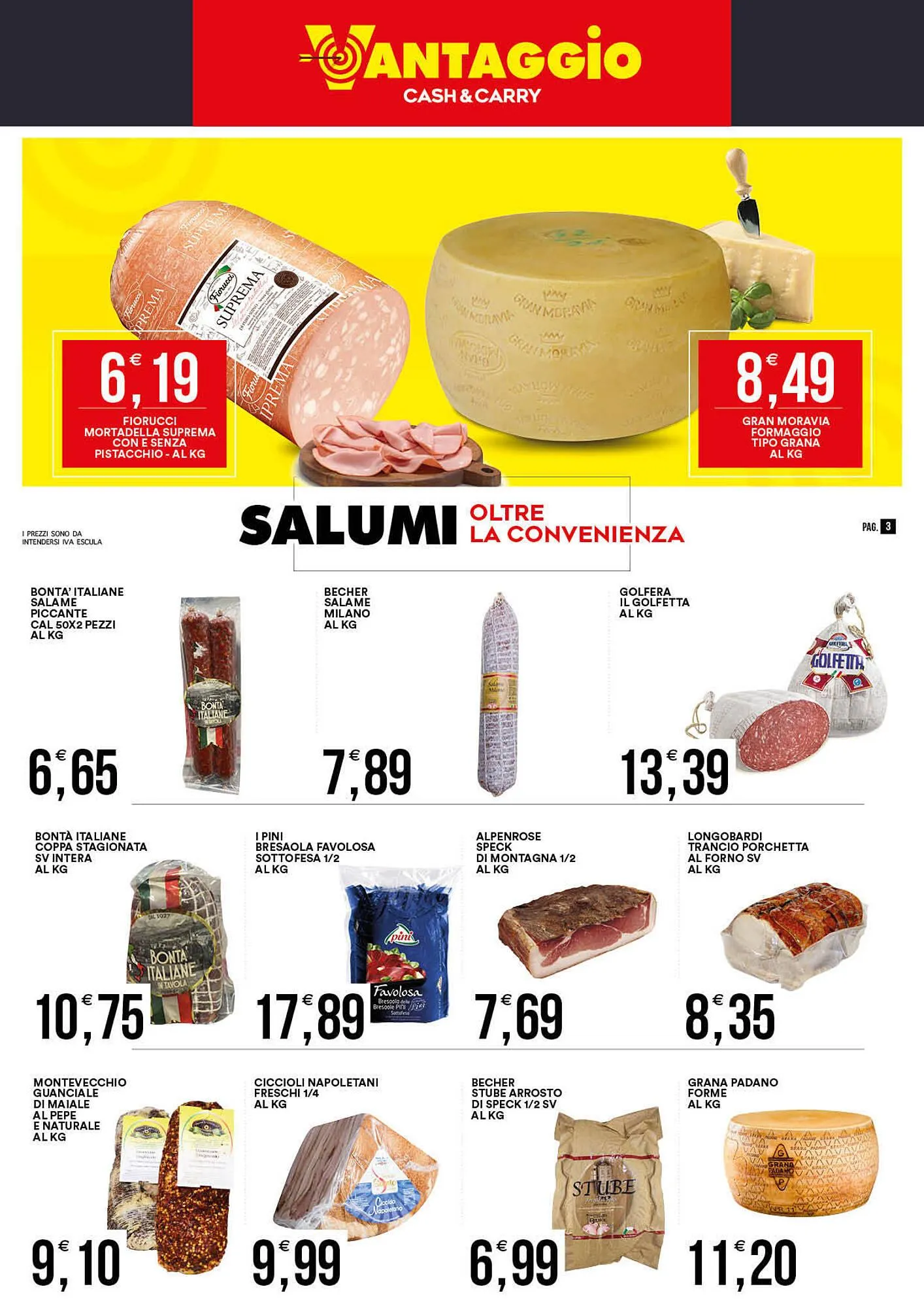 Volantino Vantaggio Cash&Carry da 18 novembre a 30 novembre di 2024 - Pagina del volantino 3