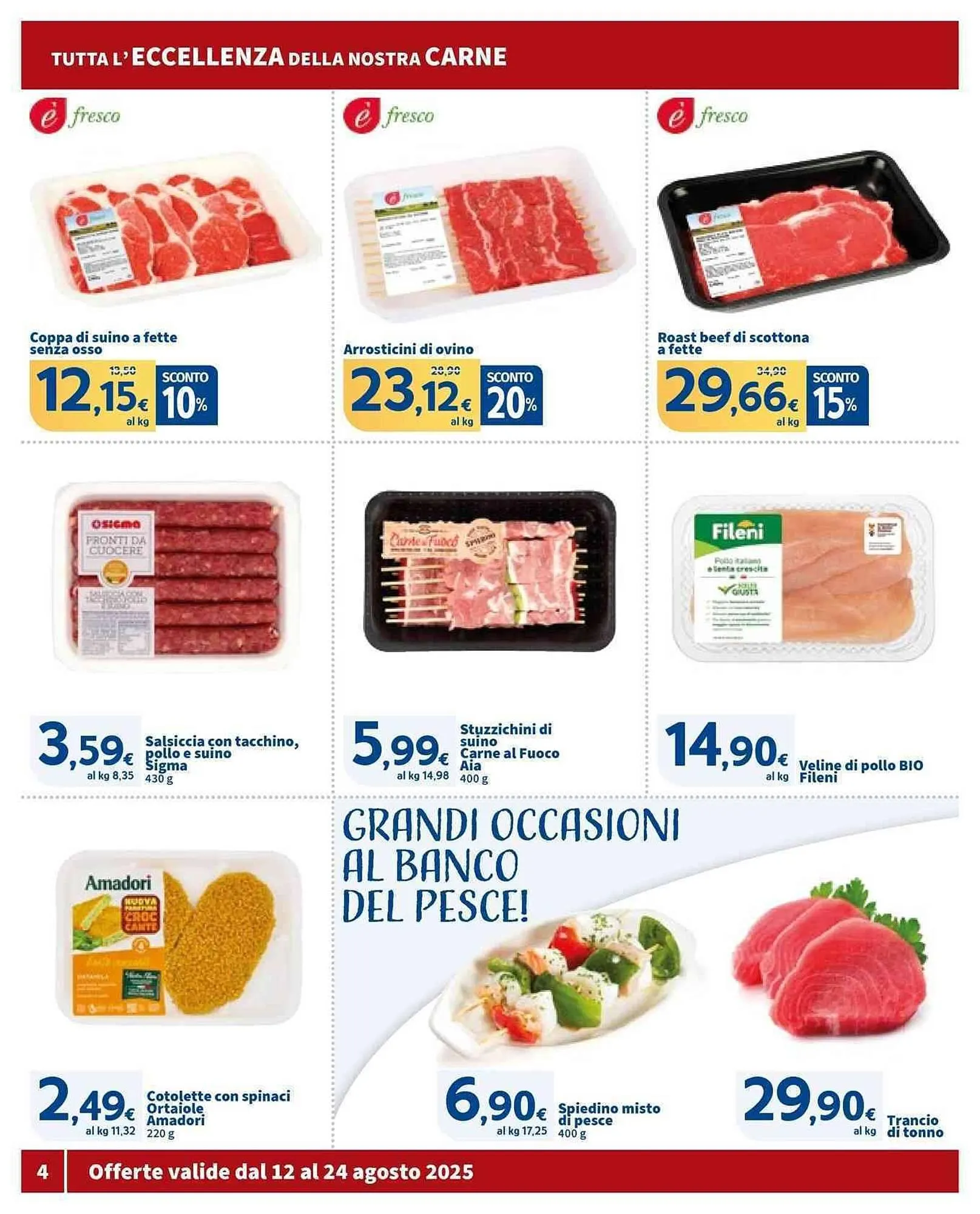 Volantino Ok Sigma da 12 agosto a 24 agosto di 2025 - Pagina del volantino 4