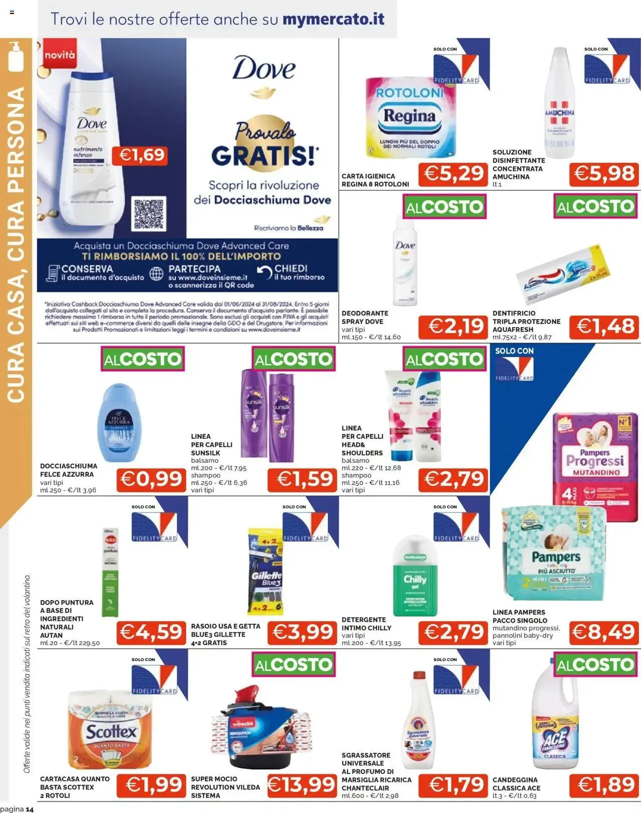Volantino Mercatò da 1 agosto a 13 agosto di 2024 - Pagina del volantino 14