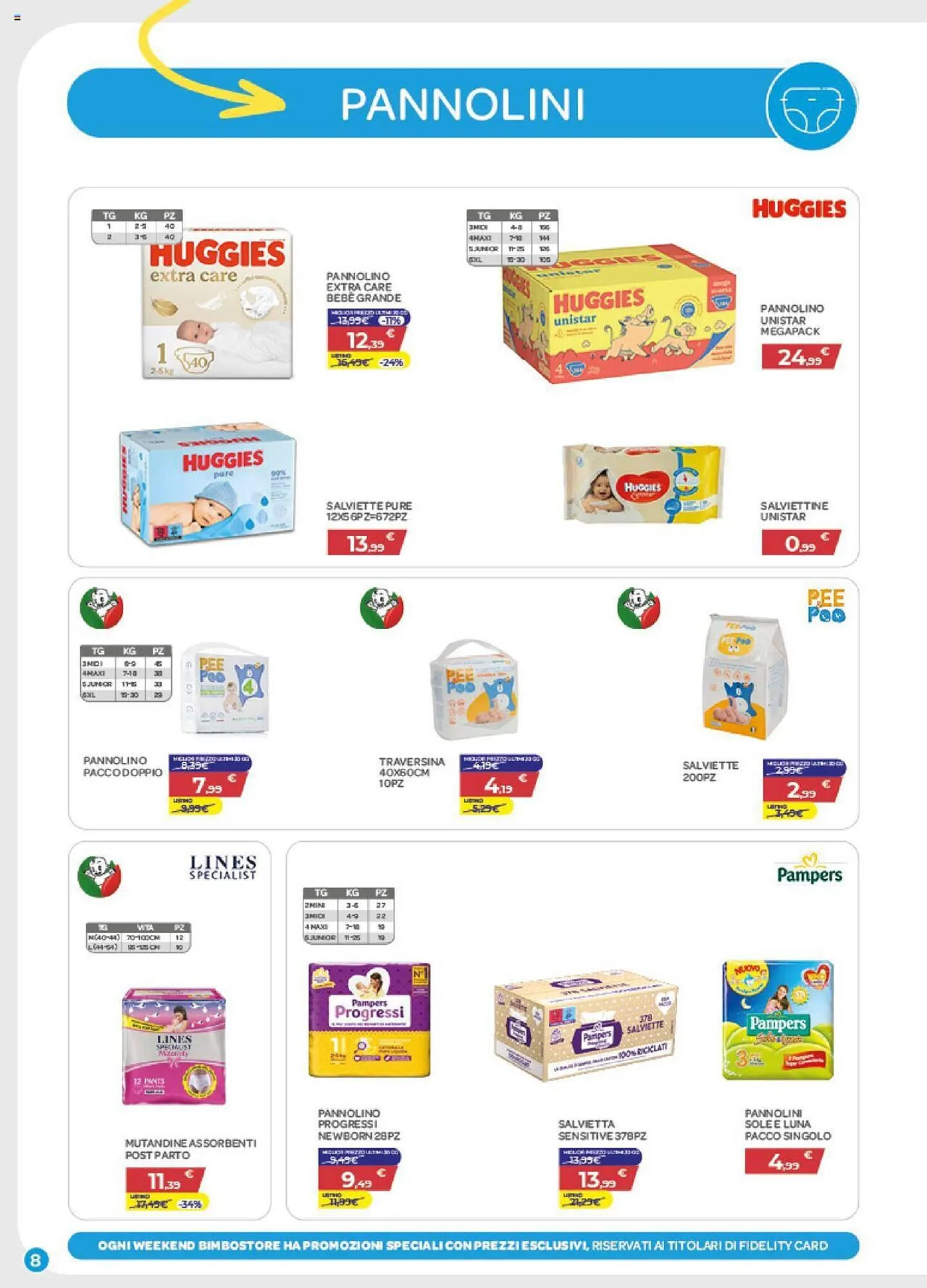 Volantino Bimbo Store da 5 aprile a 2 maggio di 2024 - Pagina del volantino 8