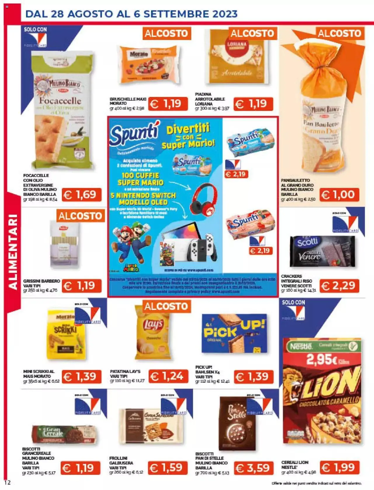 Volantino Mercatò da 28 agosto a 6 settembre di 2023 - Pagina del volantino 12