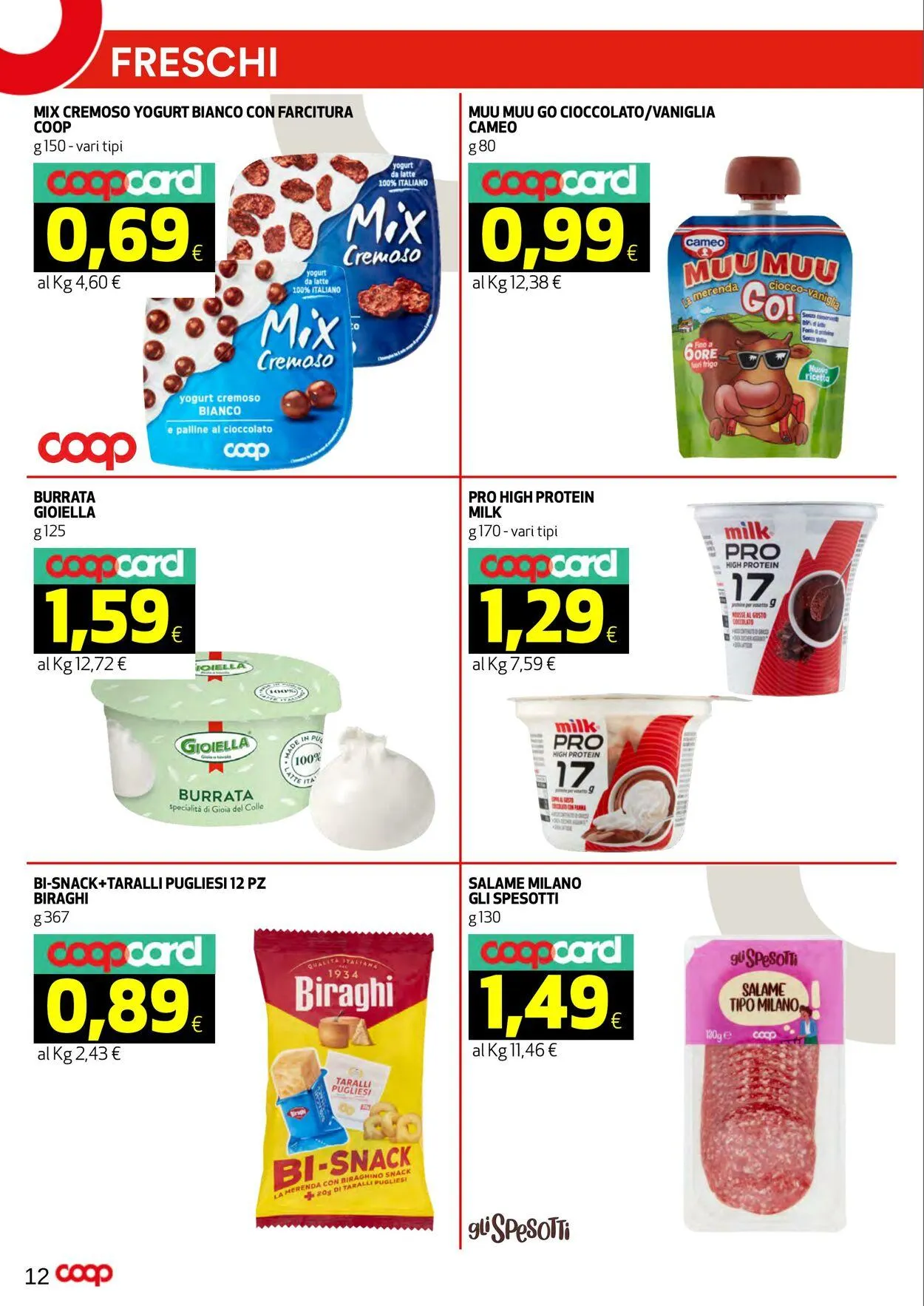 Coop Volantino attuale da 1 settembre a 10 settembre di 2025 - Pagina del volantino 12