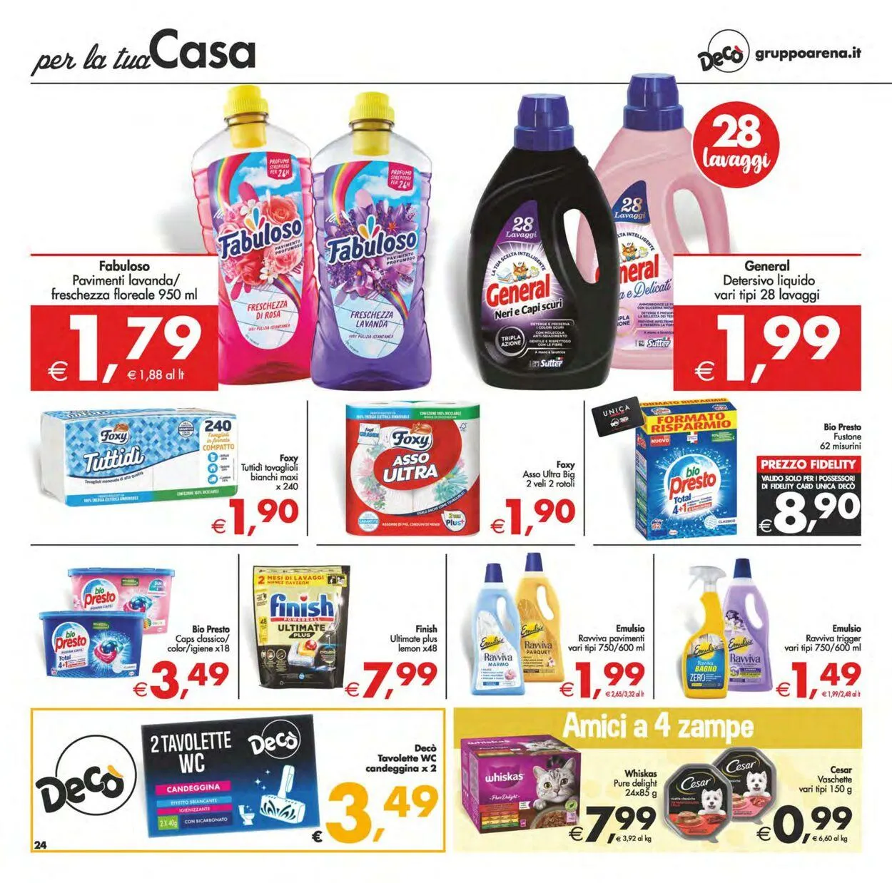 Deco Volantino attuale da 24 ottobre a 3 novembre di 2025 - Pagina del volantino 28