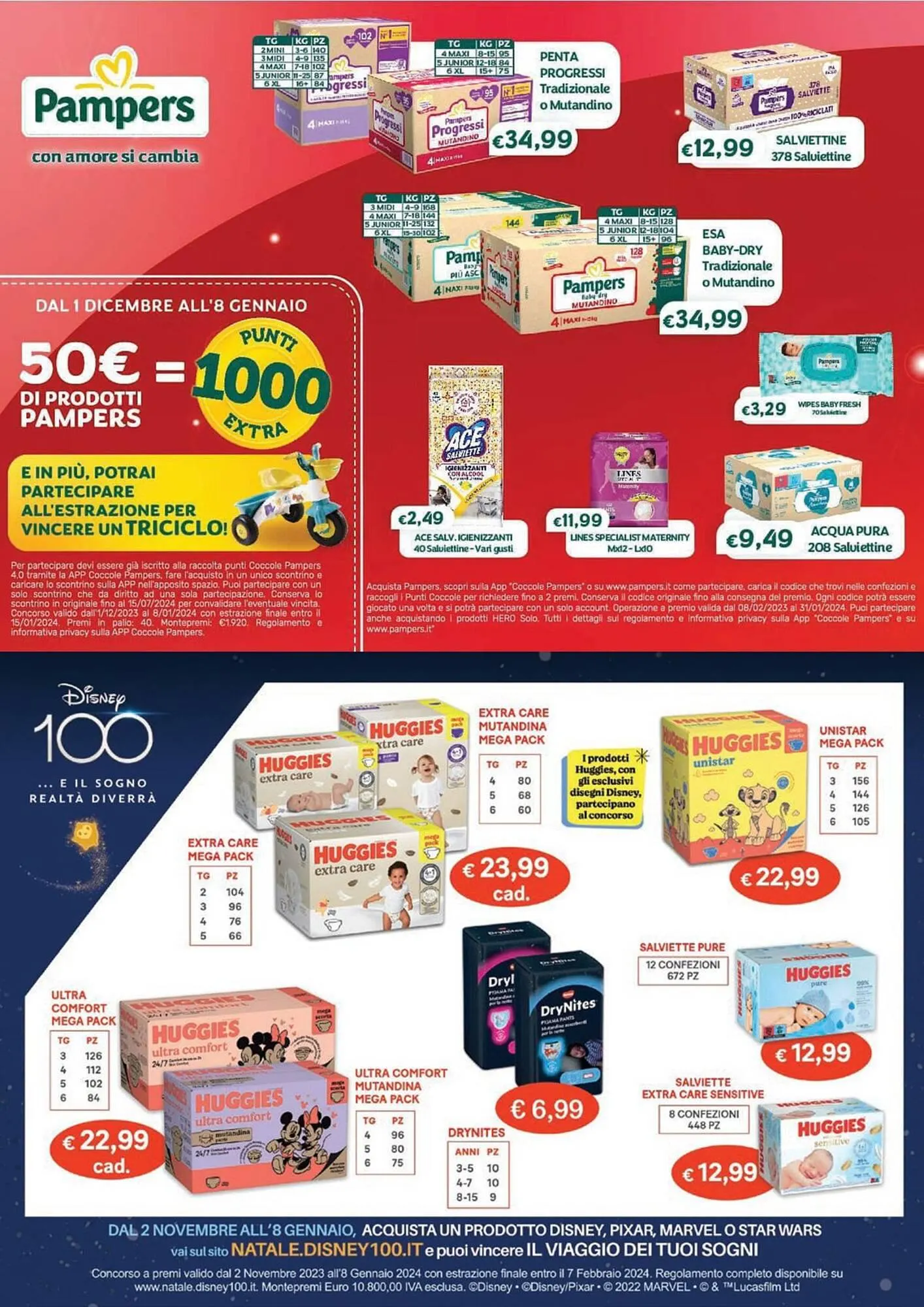 Volantino Ideal Bimbo da 1 dicembre a 7 gennaio di 2024 - Pagina del volantino 44