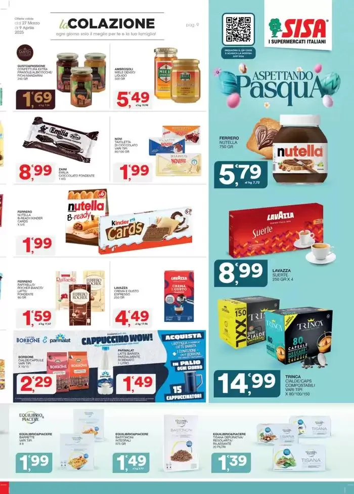 Aspettando Pasqua da 27 marzo a 9 aprile di 2025 - Pagina del volantino 9