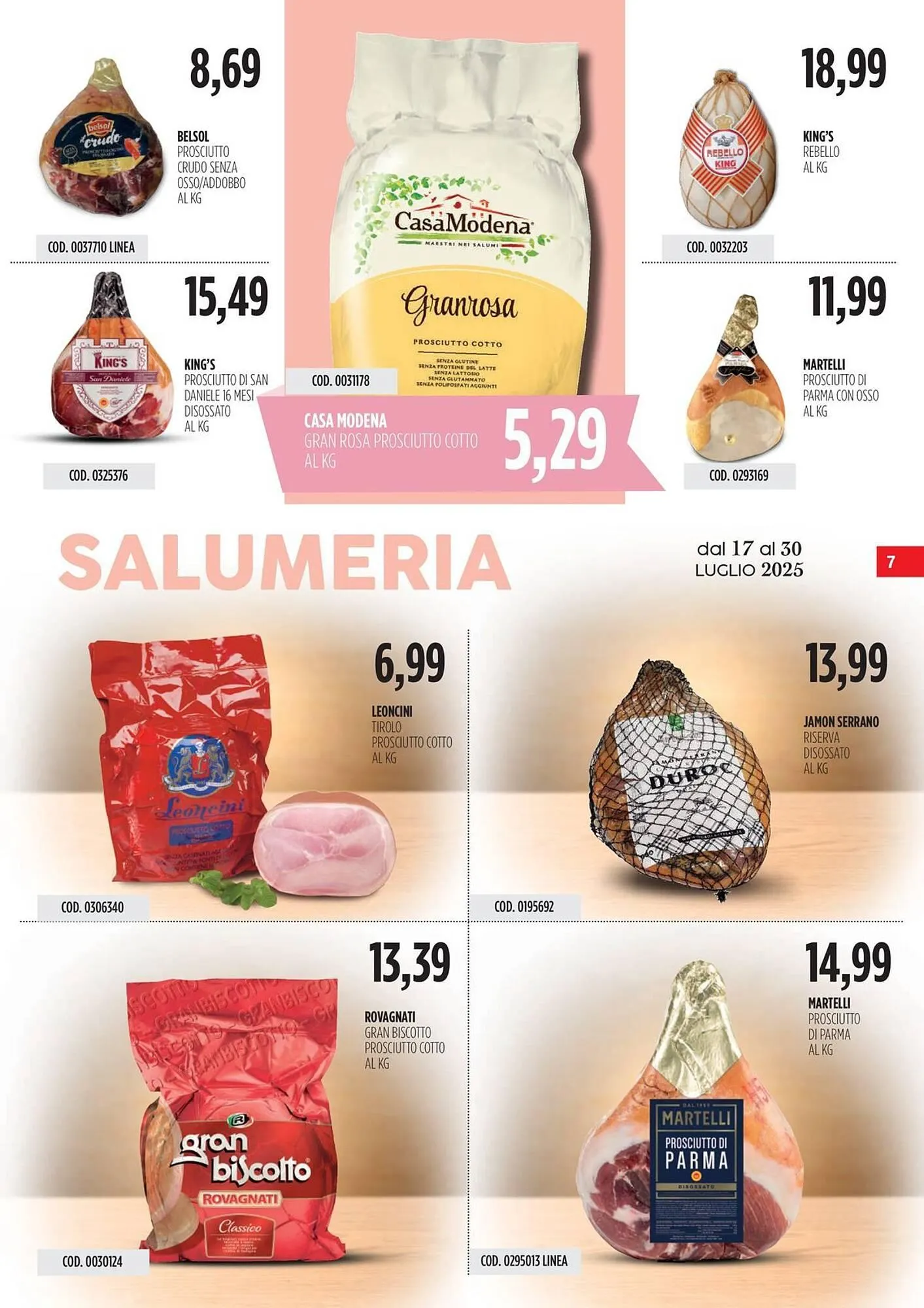 Volantino Carico Cash & Carry da 17 luglio a 30 luglio di 2025 - Pagina del volantino 7